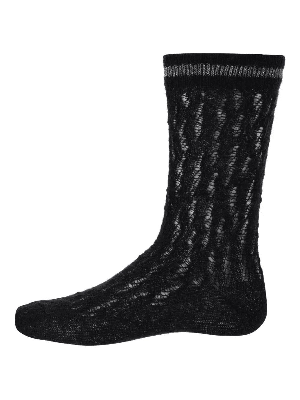 textured-knit socks - Image 1