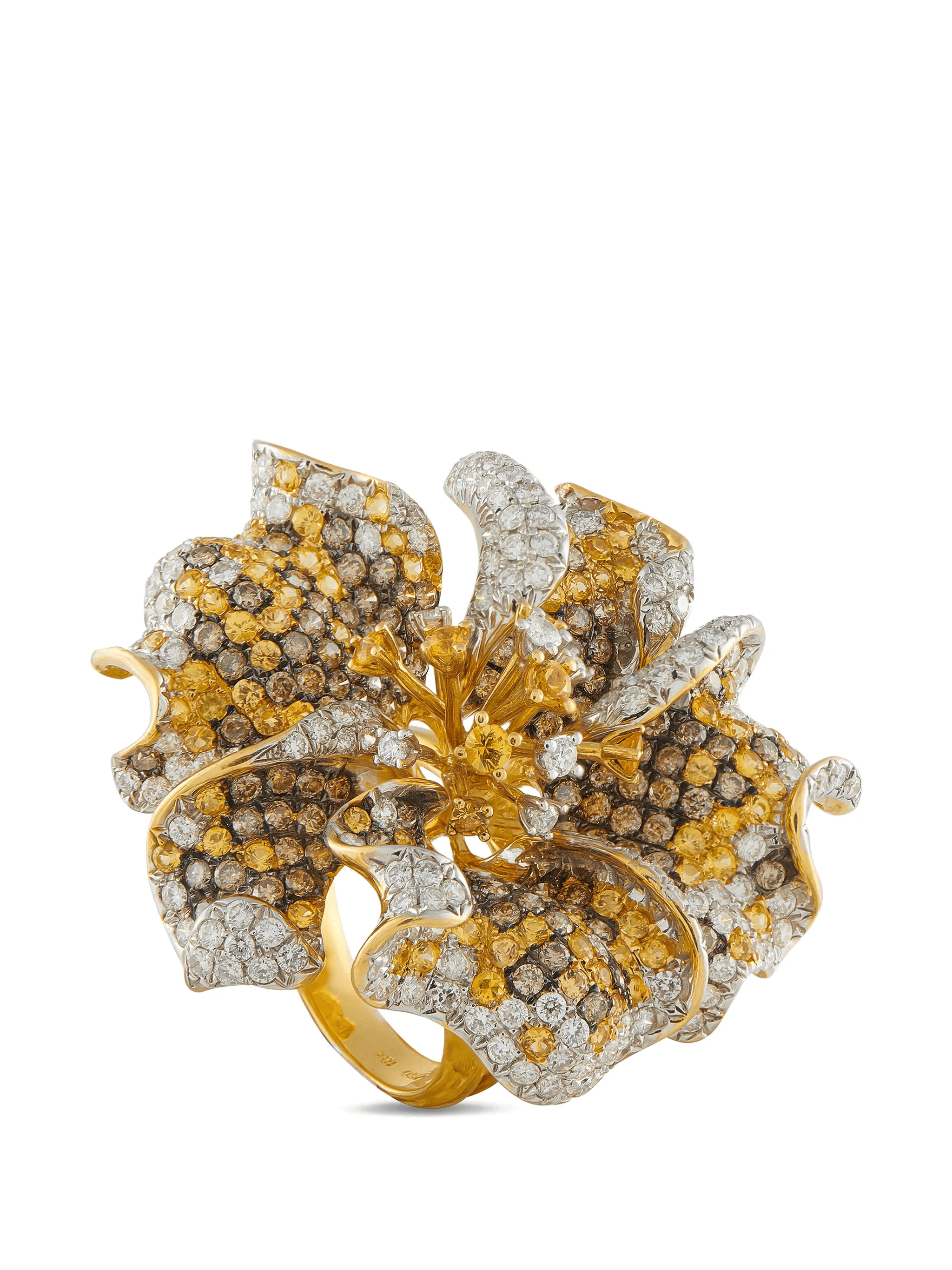 diamond sapphire ring - Image 1