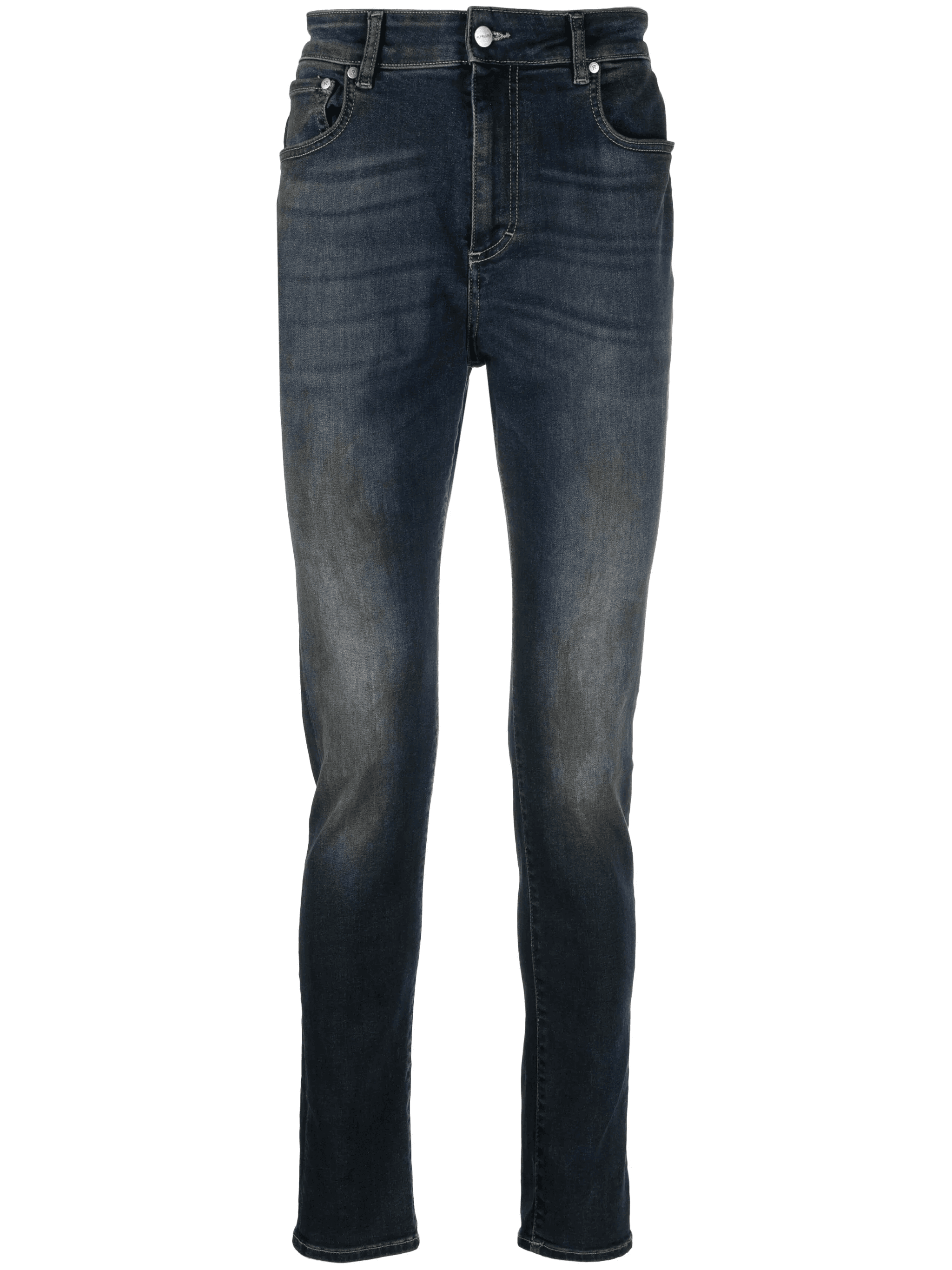 faded-effect skinny jeans - Image 1