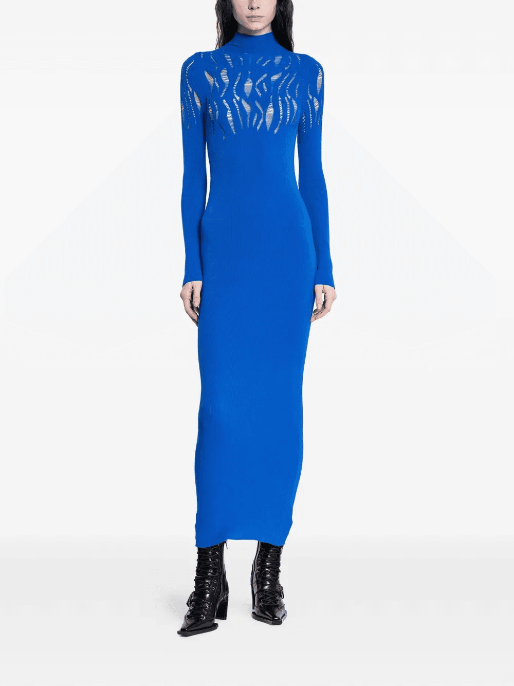 turtleneck maxi dress - Image 1