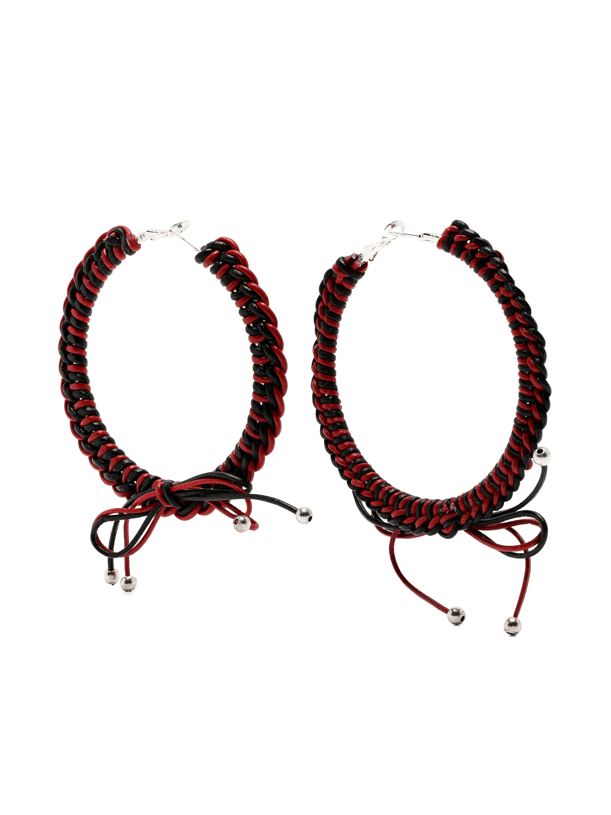 braided earrings - Image 1