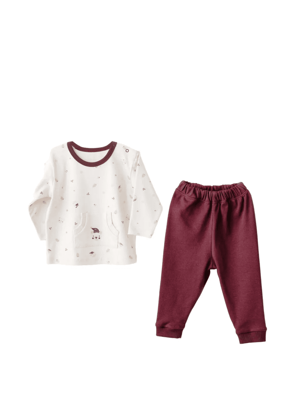 bear-print trousers set - Image 1