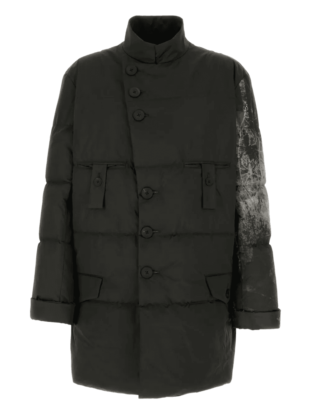 high-neck padded coat - Image 1