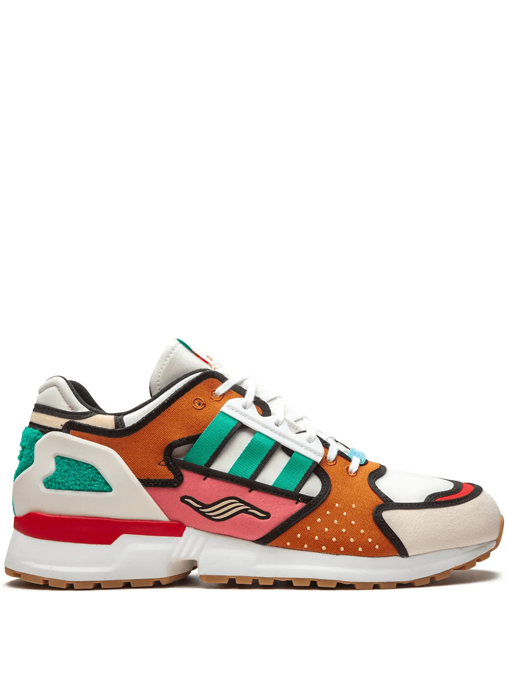 x The Simpsons ZX 1000 "Krusty Burger" sneakers - Image 1