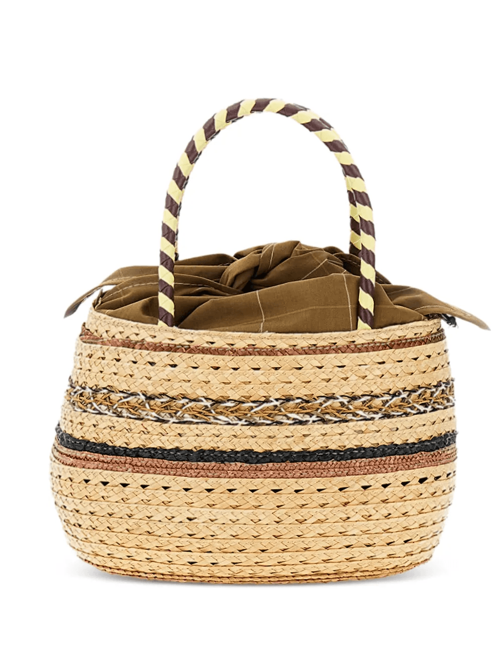 woven chain clutch bag - Image 1