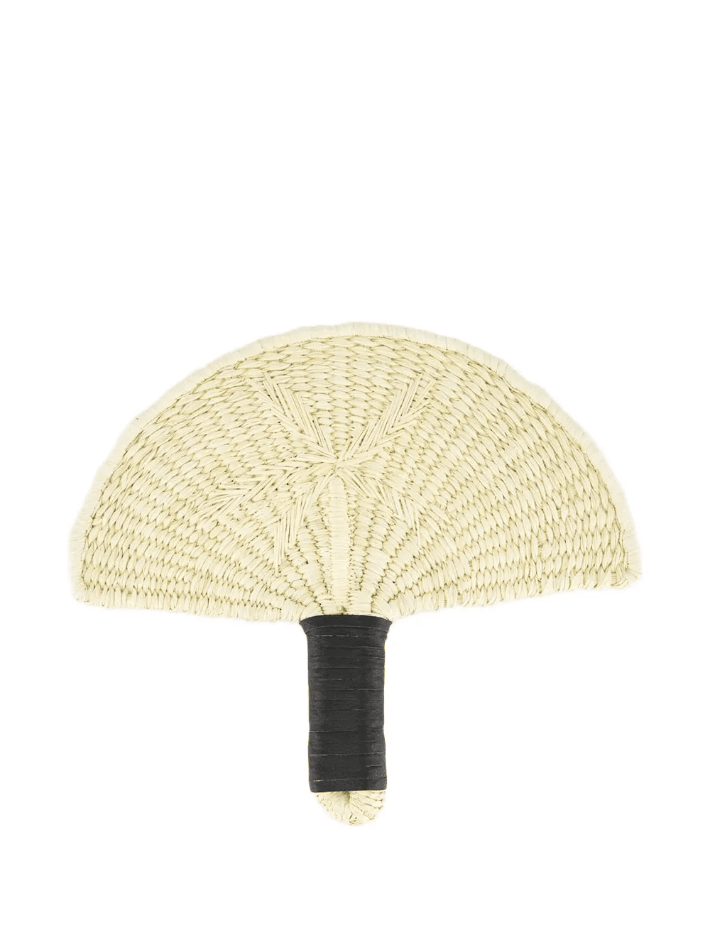 woven straw hand fan - Image 1