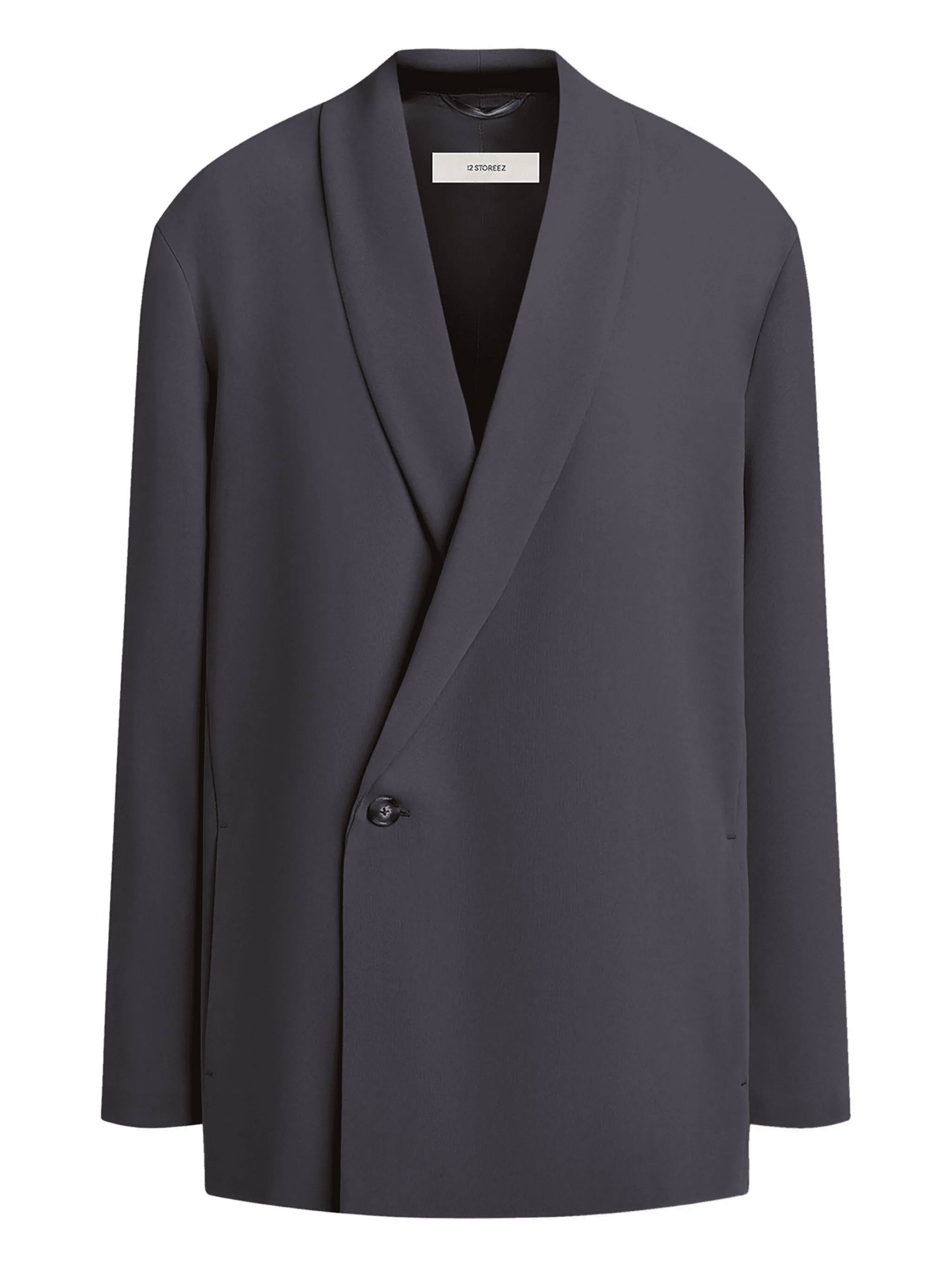 shawl-collar button blazer - Image 1
