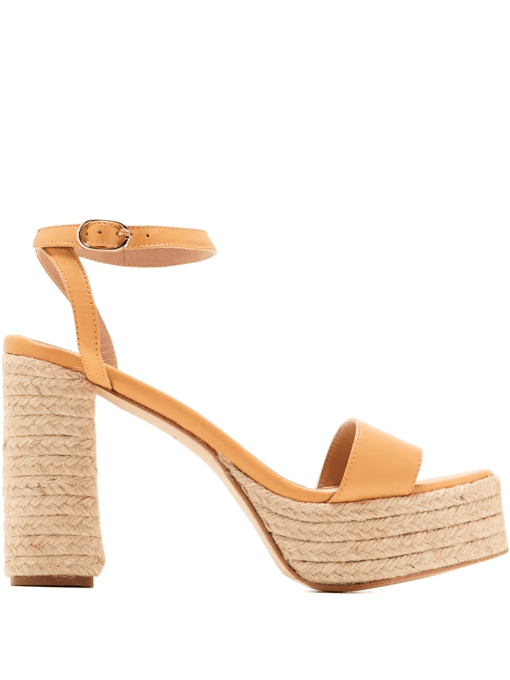 40mm leather platform sandals - Image 1