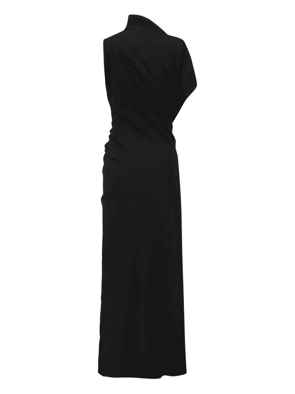 asymmetric draped dress - Image 1