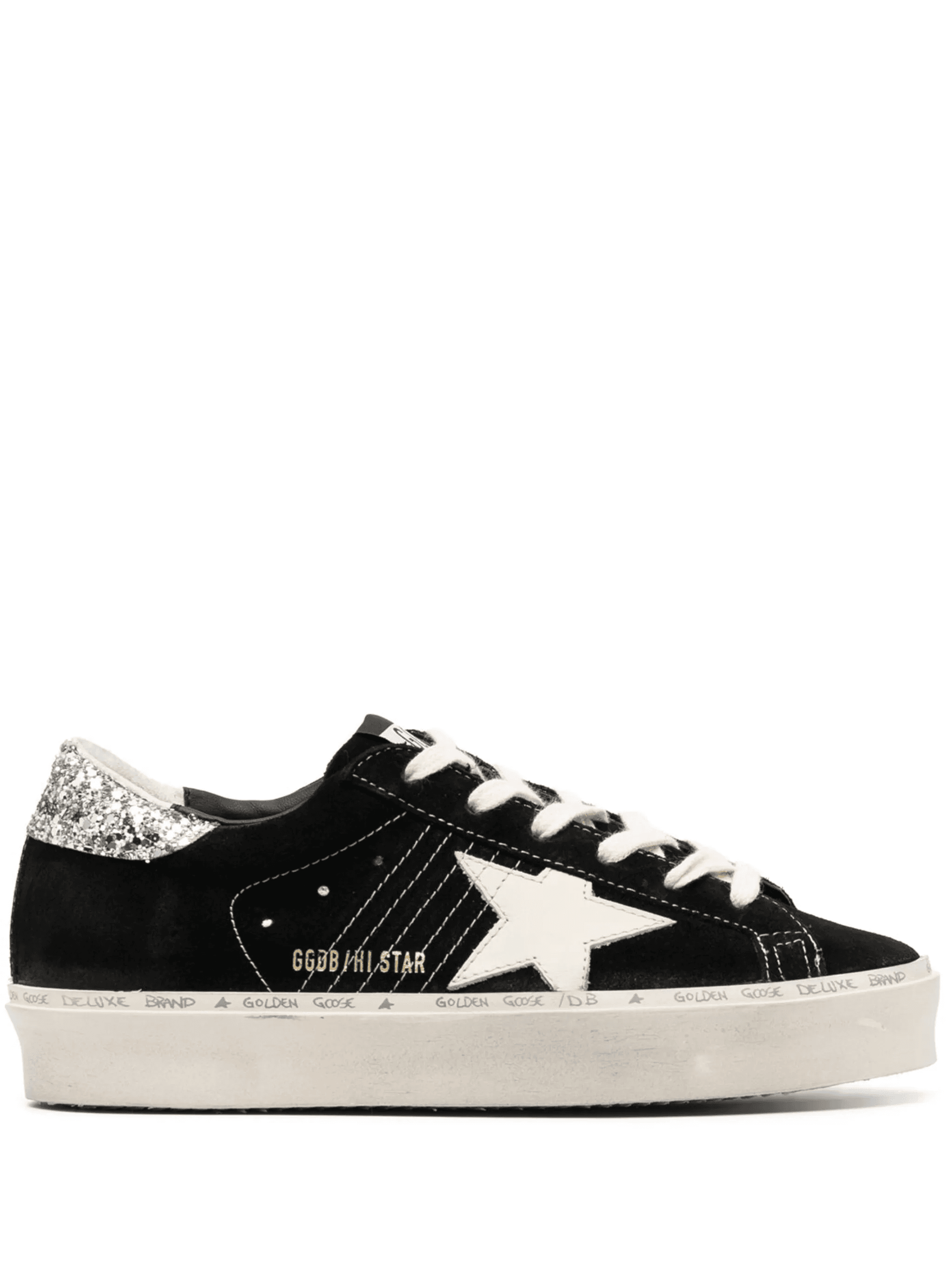 Hi Star glitter suede sneakers - Image 1