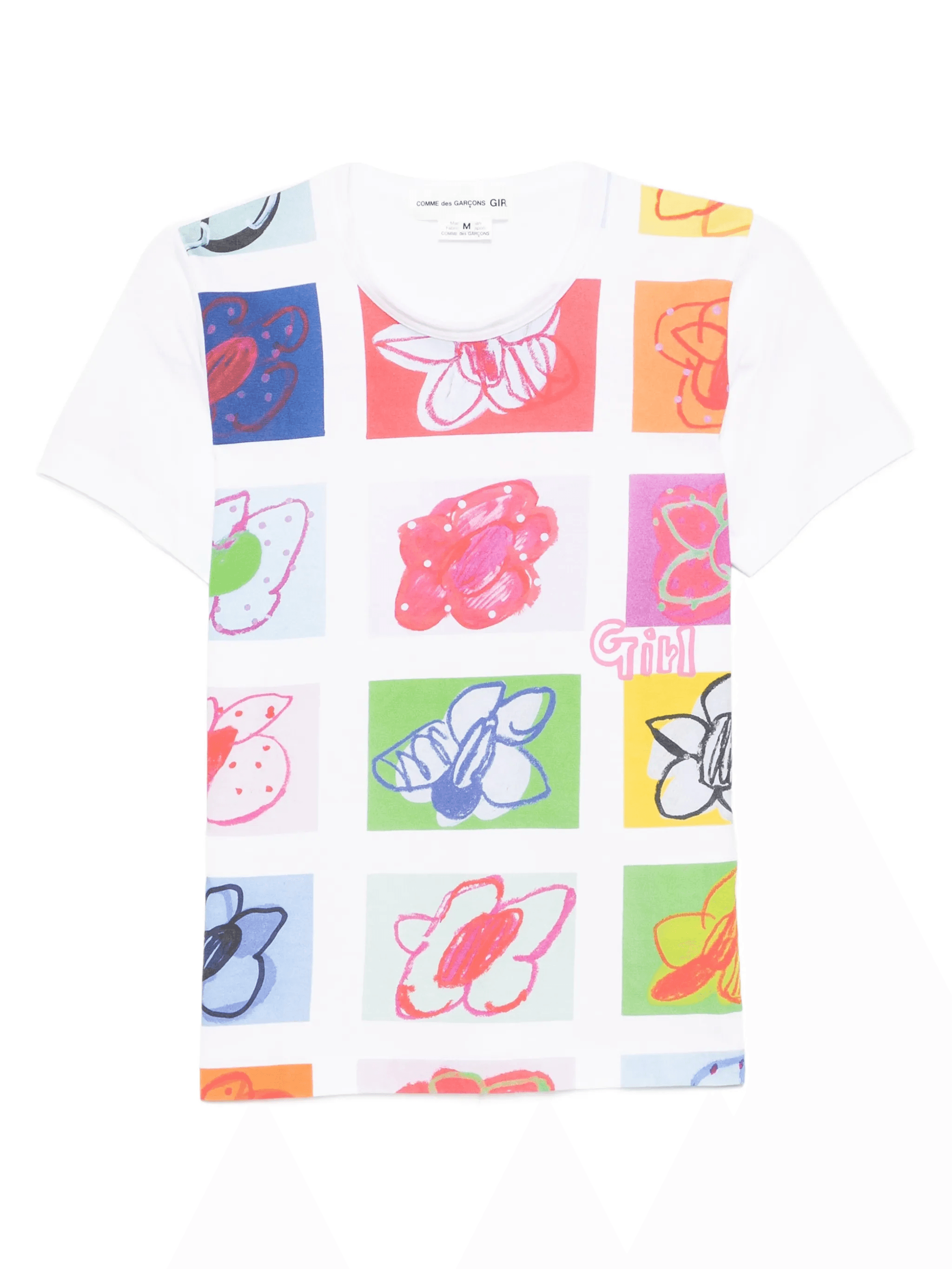 all-over graphic print T-shirt - Image 1