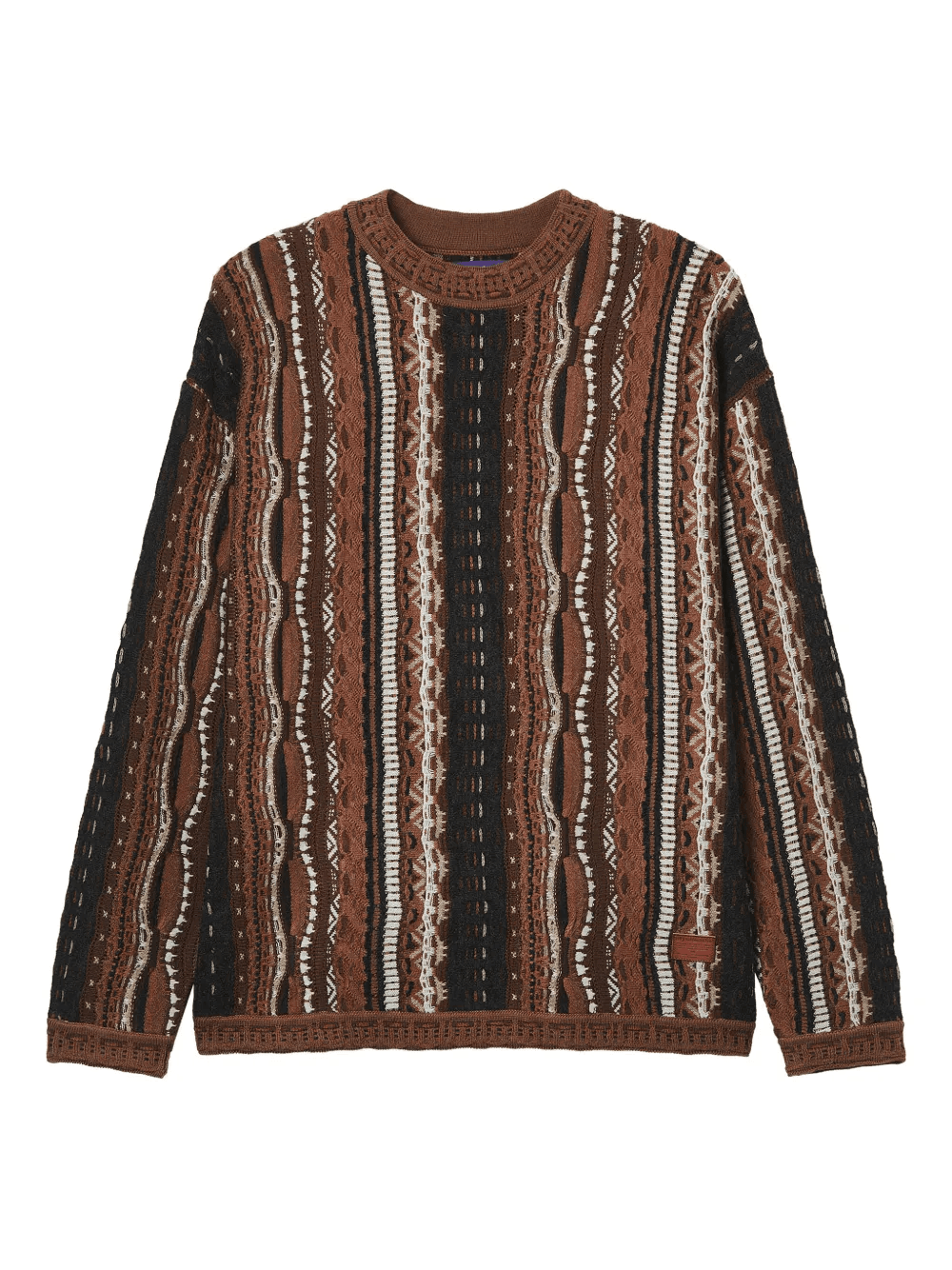 striped pattern sweater - Image 1