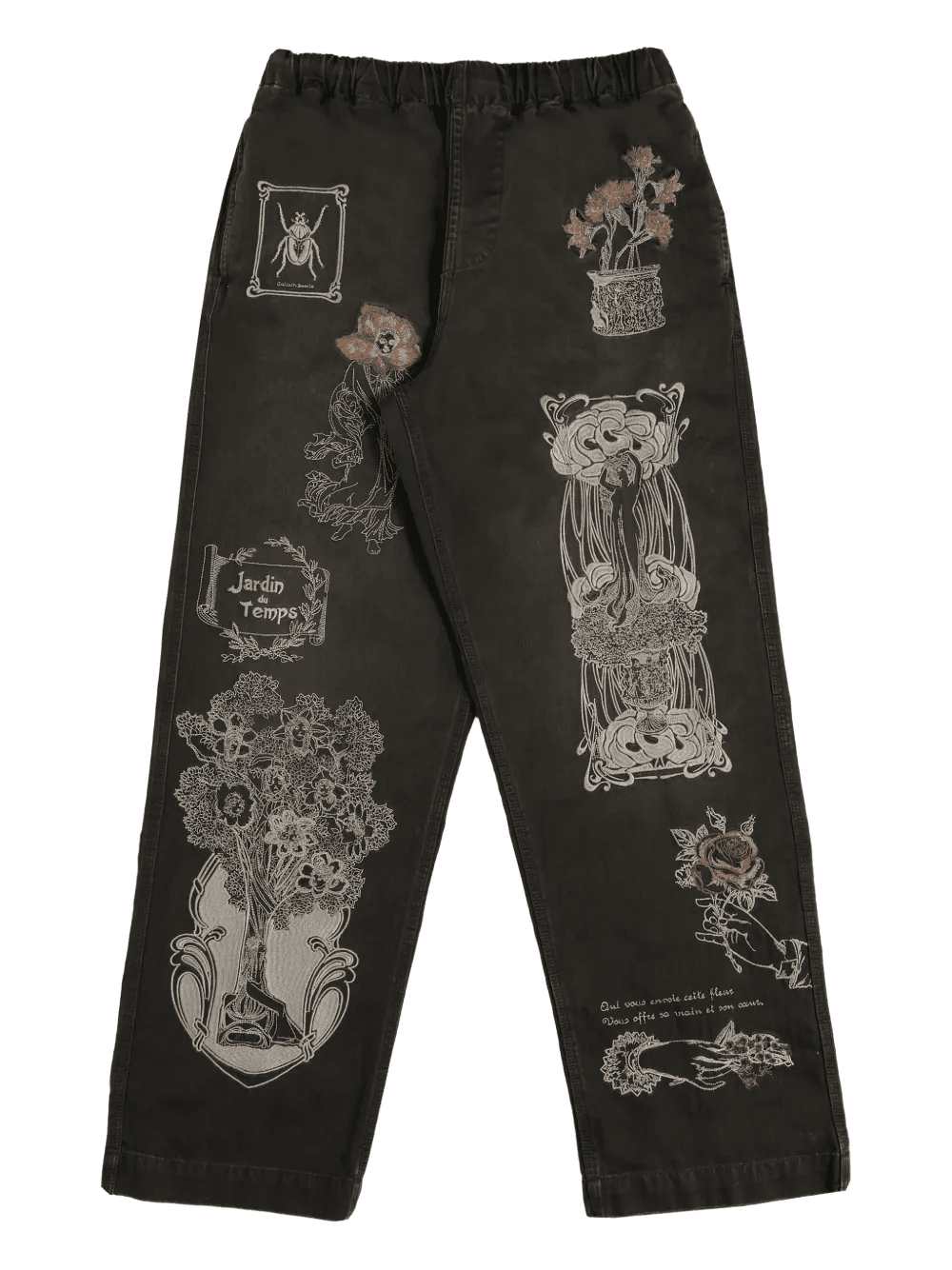 Jardin embroidered trousers - Image 1