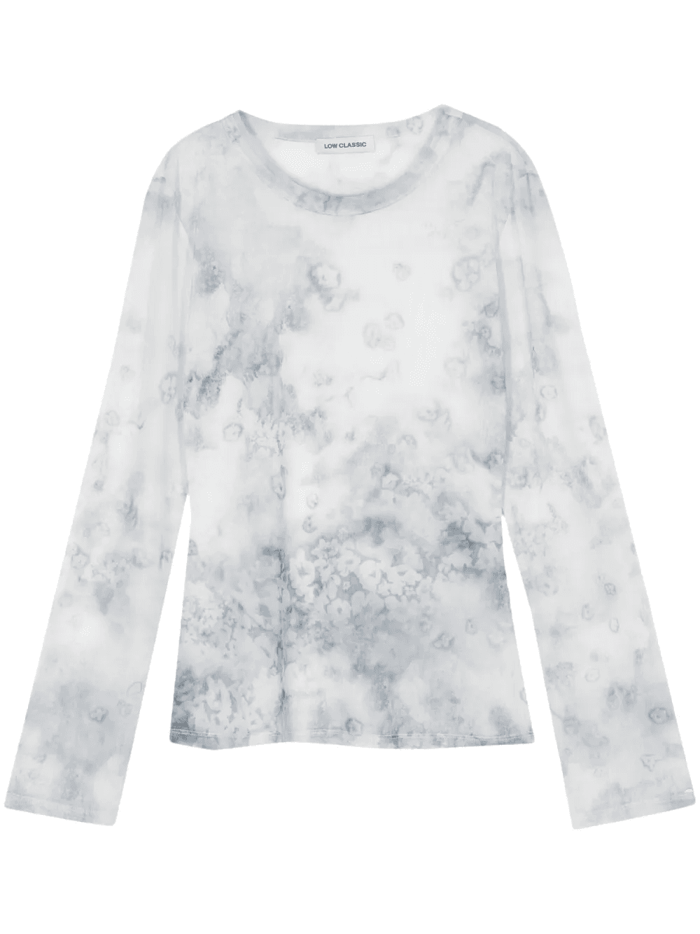 abstract pattern-print top - Image 1