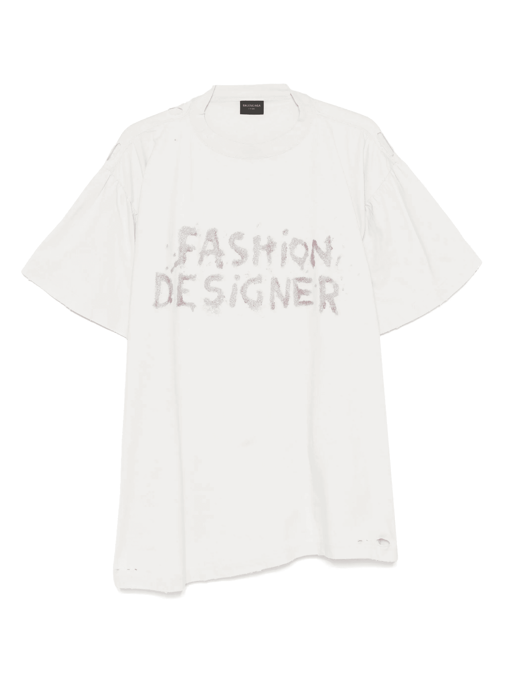 distressed T-shirt - Image 1