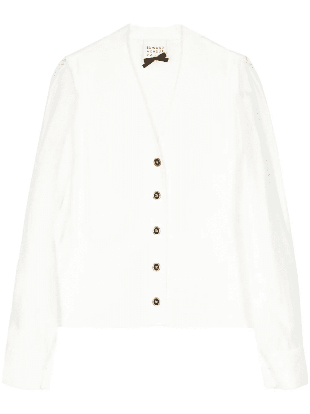 V-neck button-up cardigan - Image 1