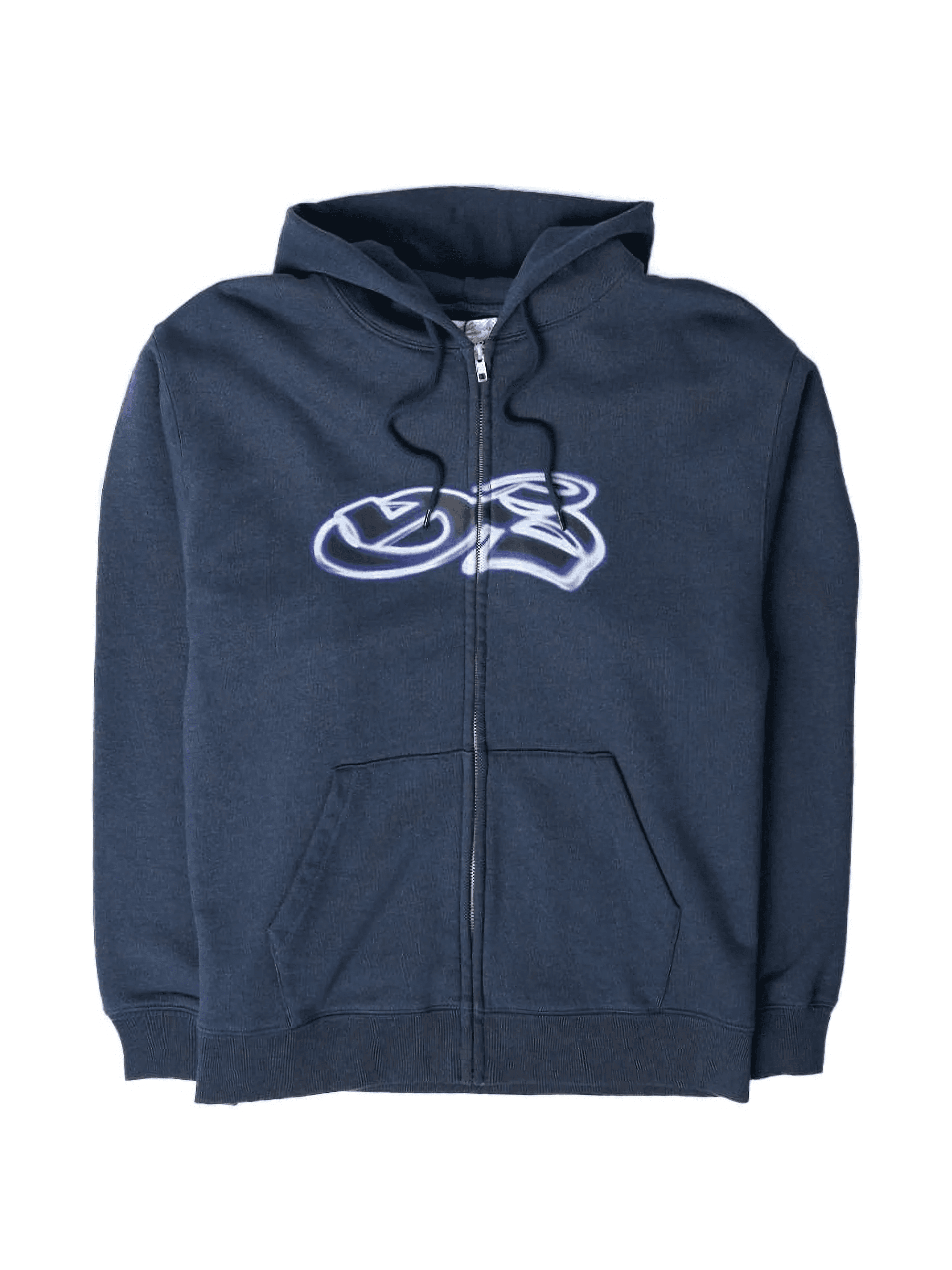 Spray zip-up hoodie - Image 1