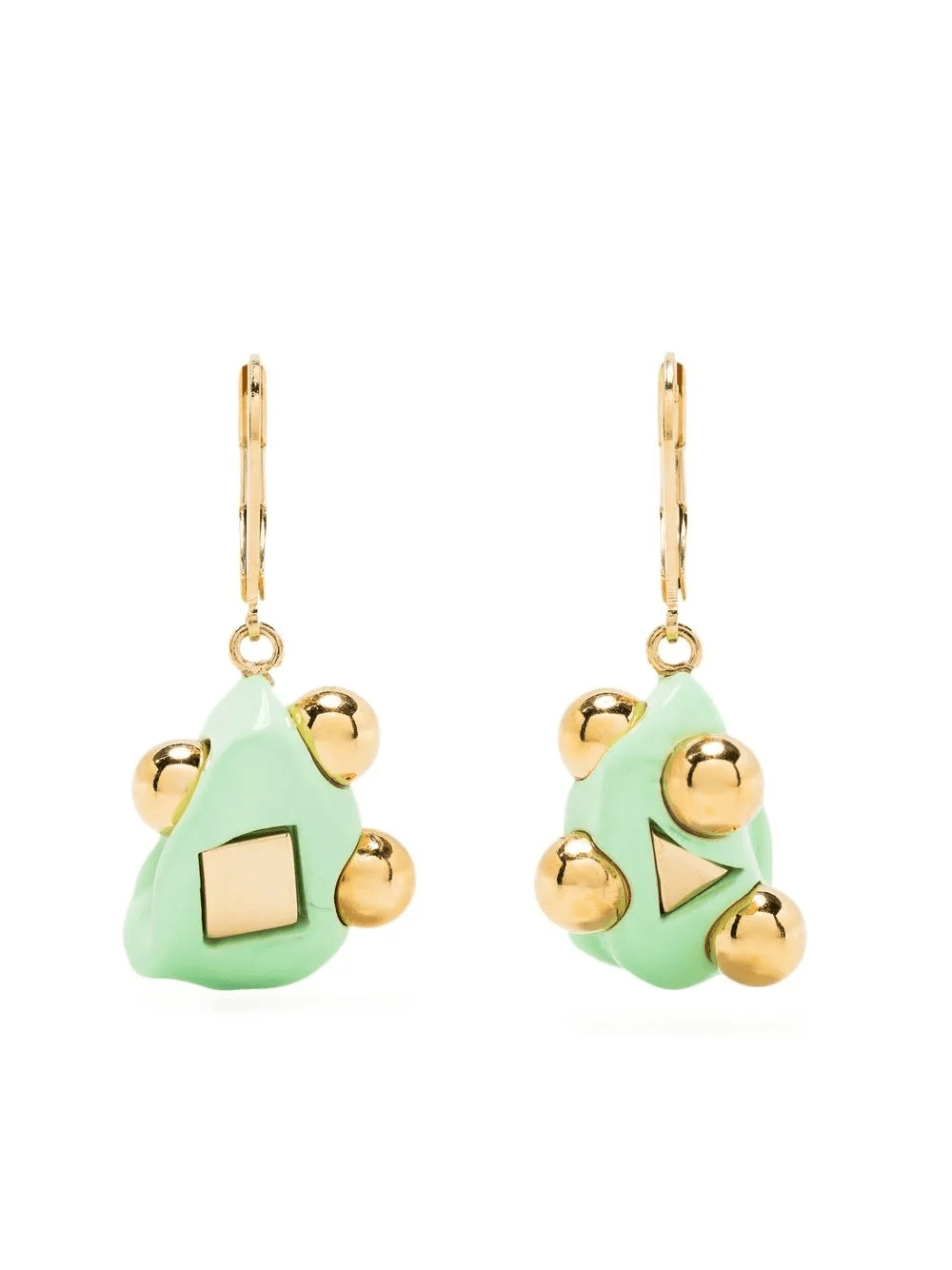 abstract drop earrings - Image 1
