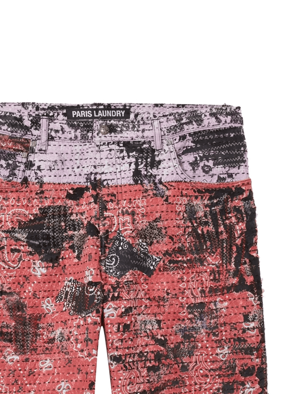 paisley print jeans - Image 1