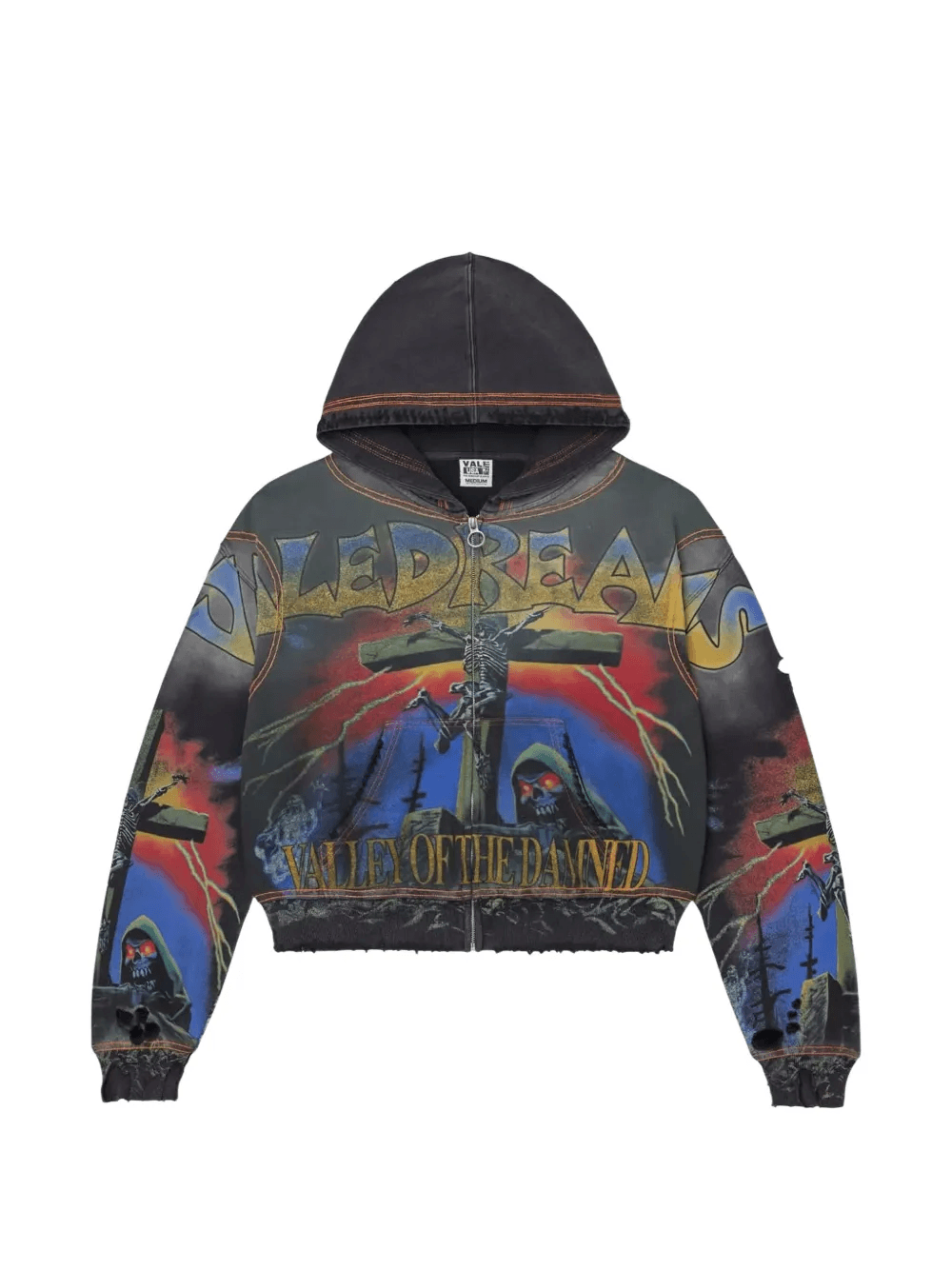 damned zip hoodie - Image 1