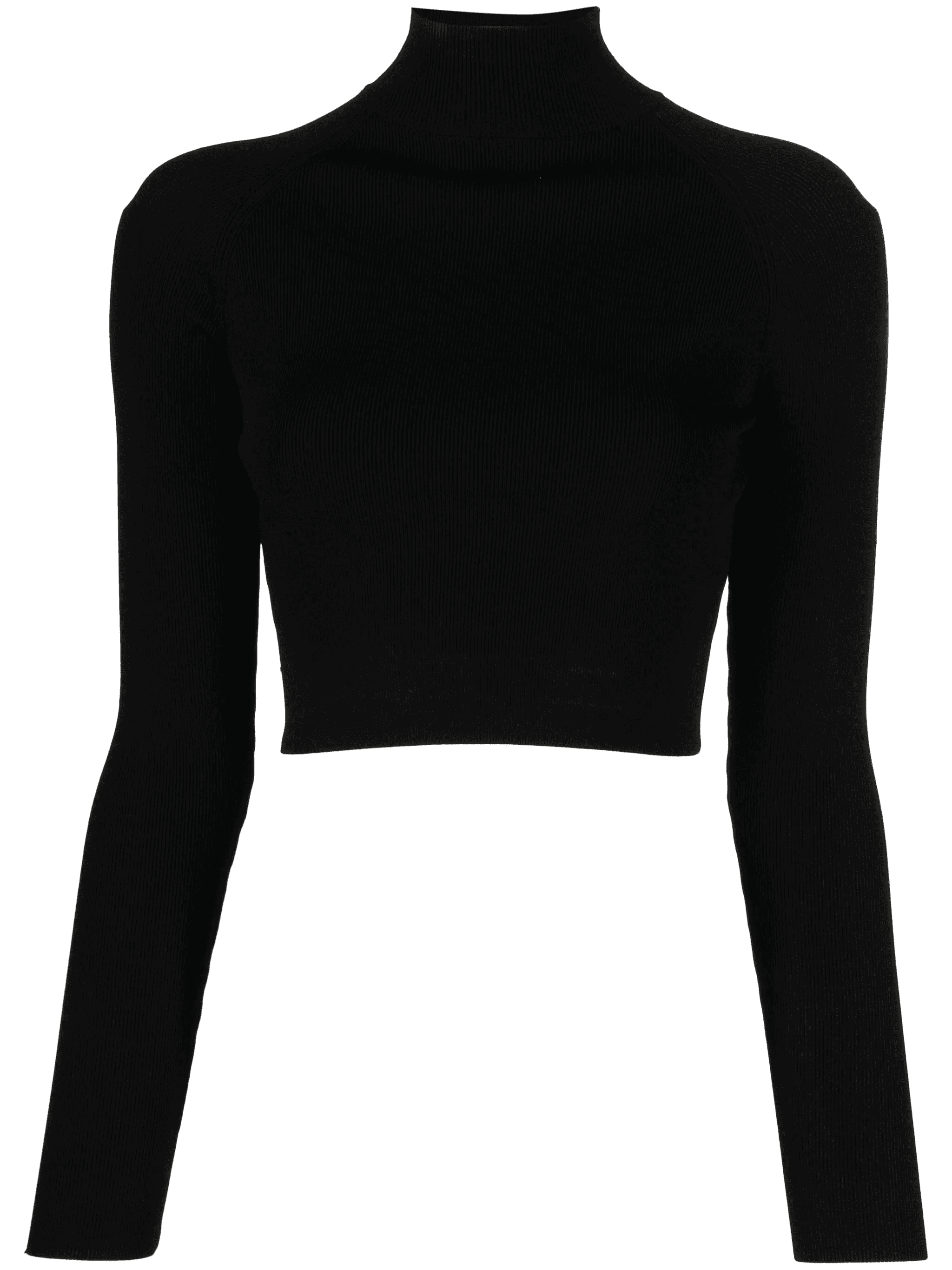 roll-neck ribbed-knit jumper - Image 1