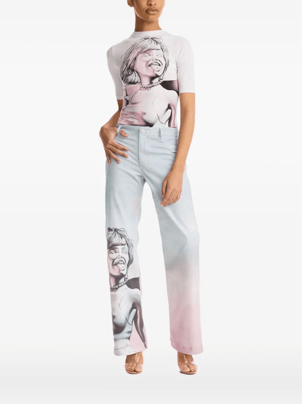 graphic-print T-shirt - Image 1