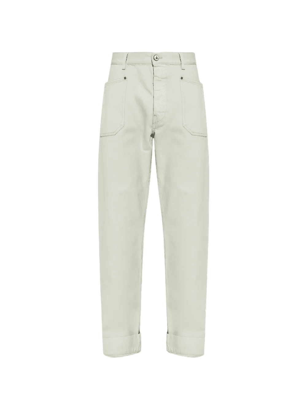 patch-pocket jeans - Image 1