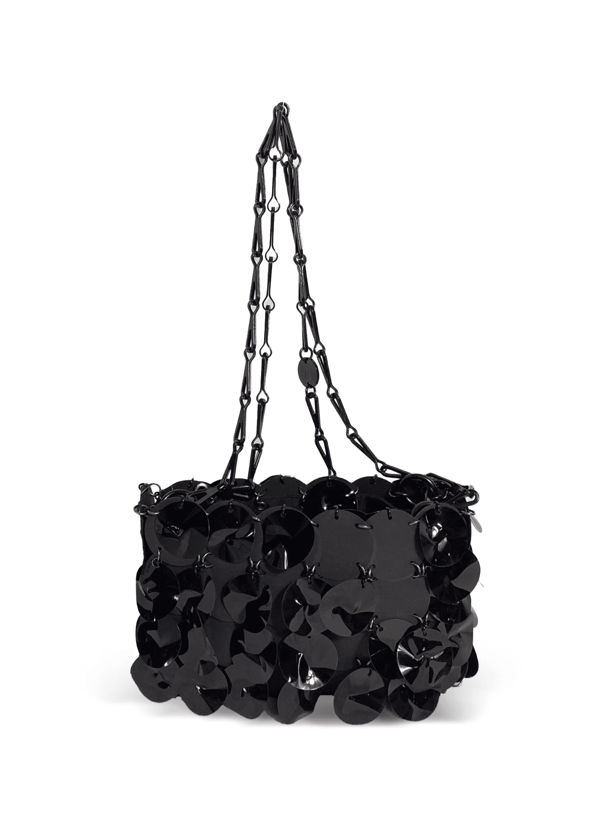 sequin-embellished shoulder bag - Image 1