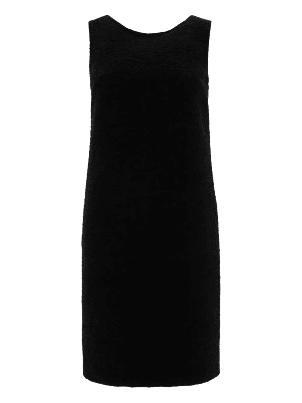 bouclette tweed sleeveless dress - Image 1