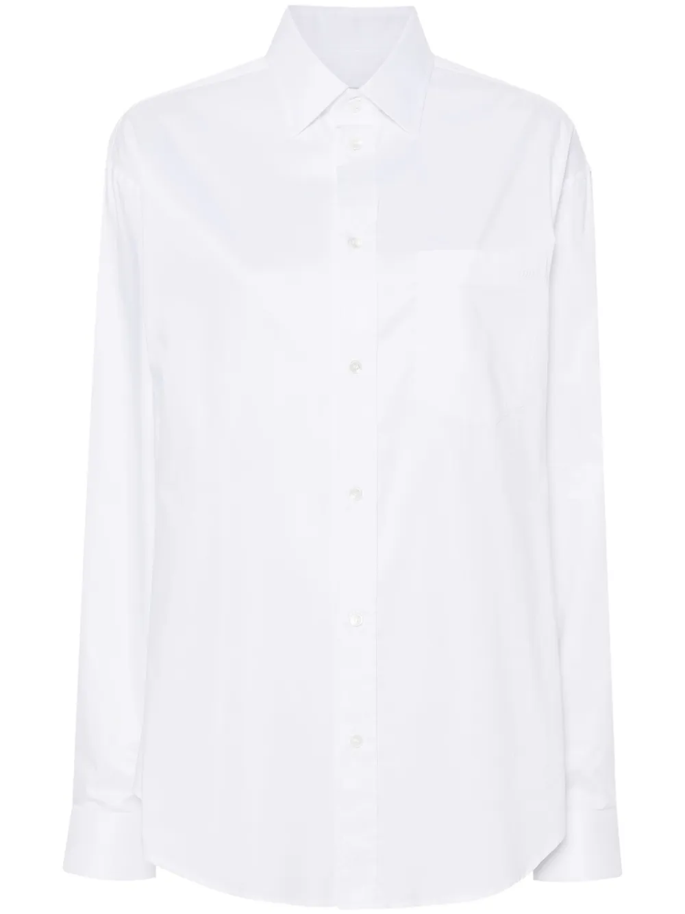 Anne embroidered-logo cotton shirt - Image 1
