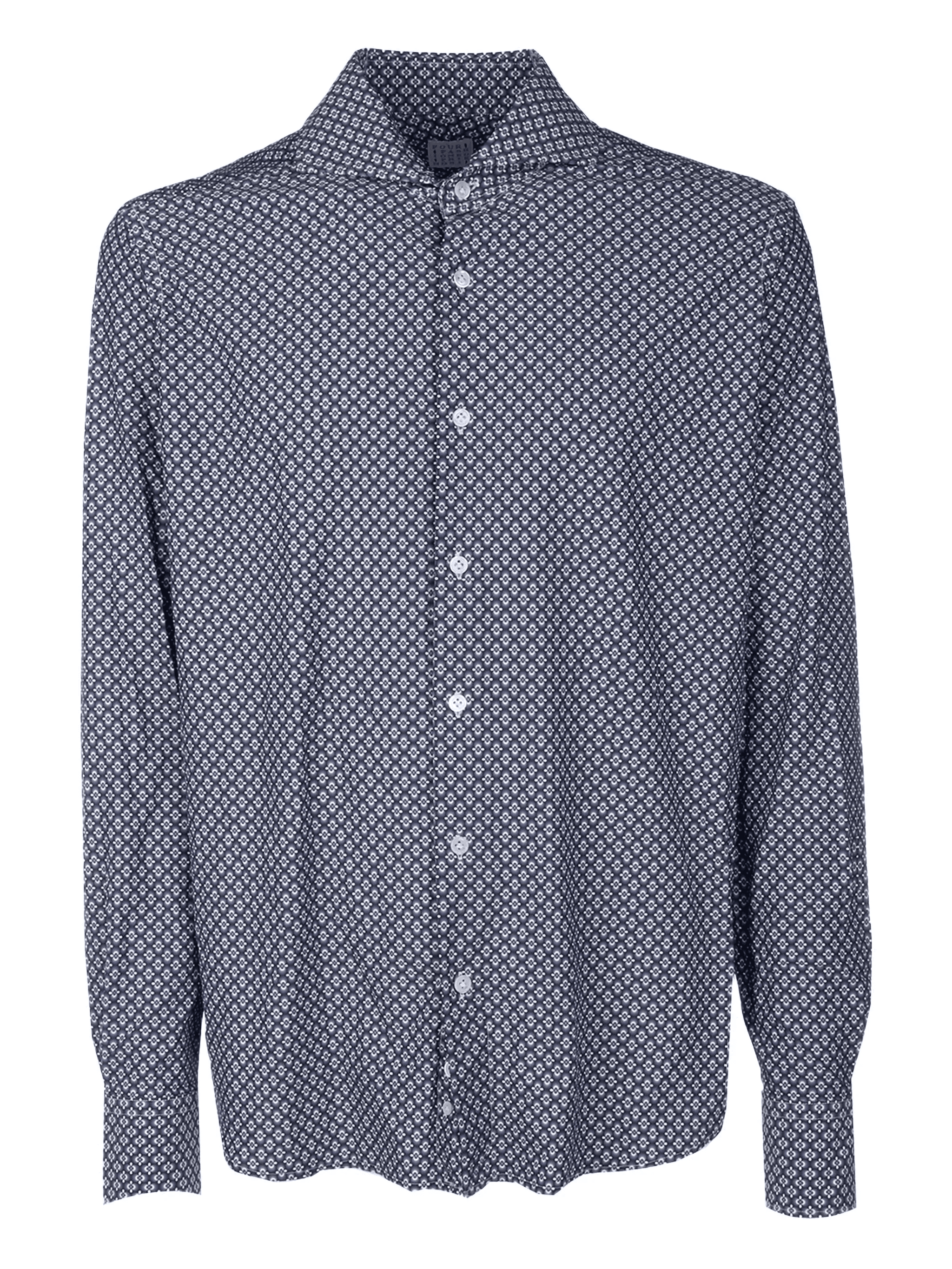 geometric-print shirt - Image 1