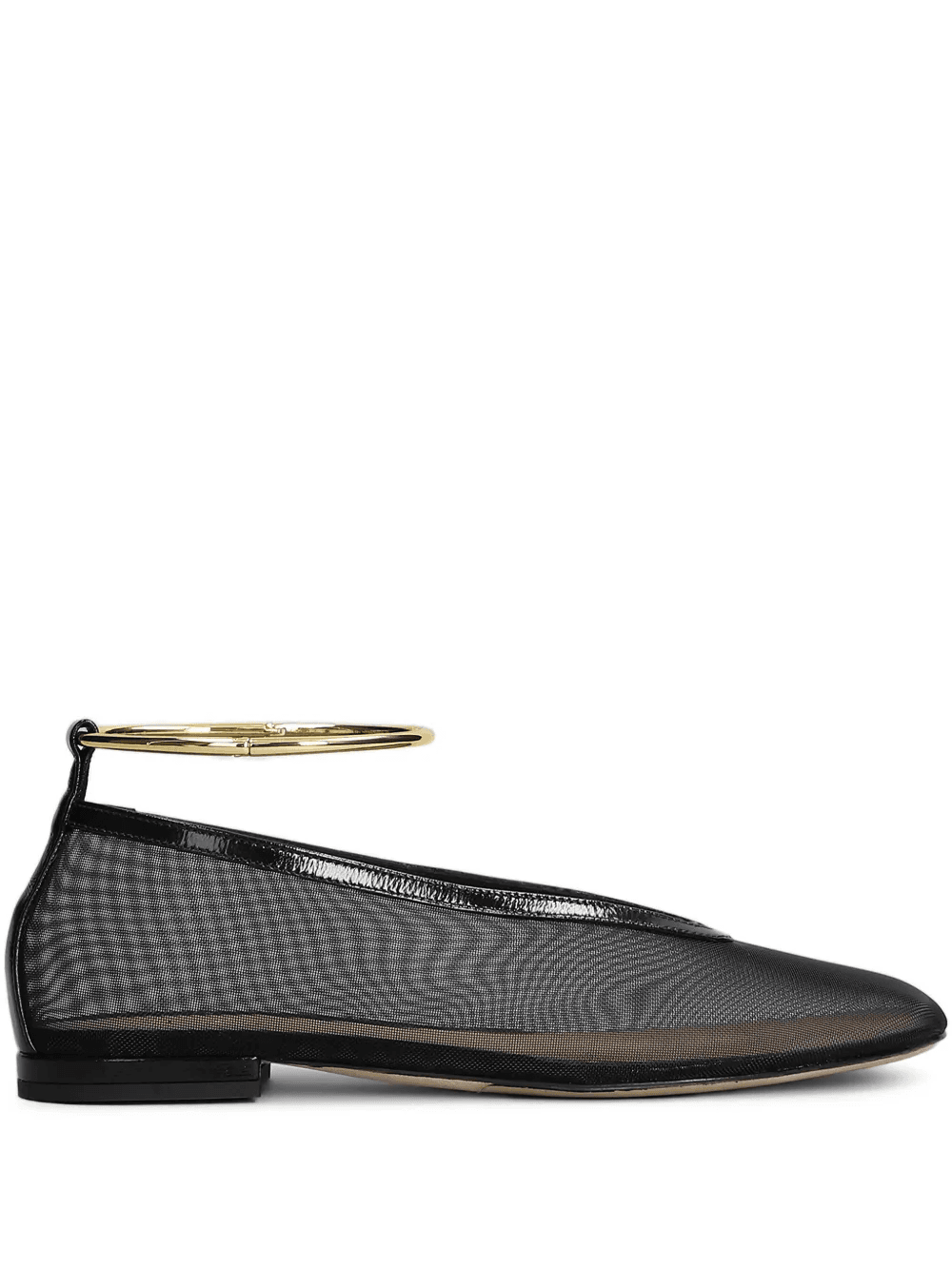 leather ballerina shoes - Image 1