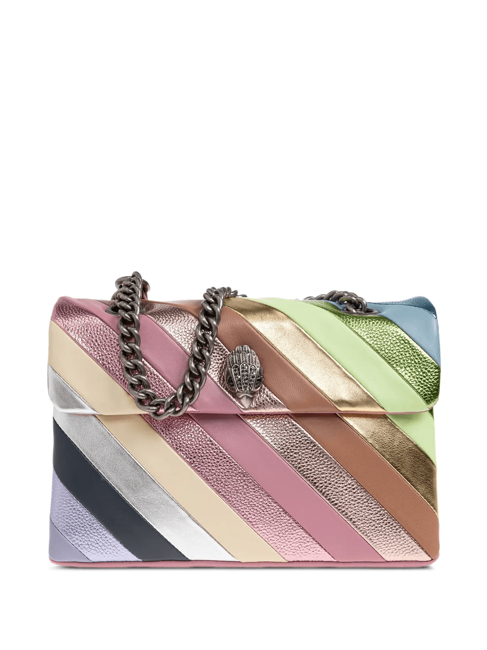 mini Kensington chevron-pattern shoulder bag - Image 1