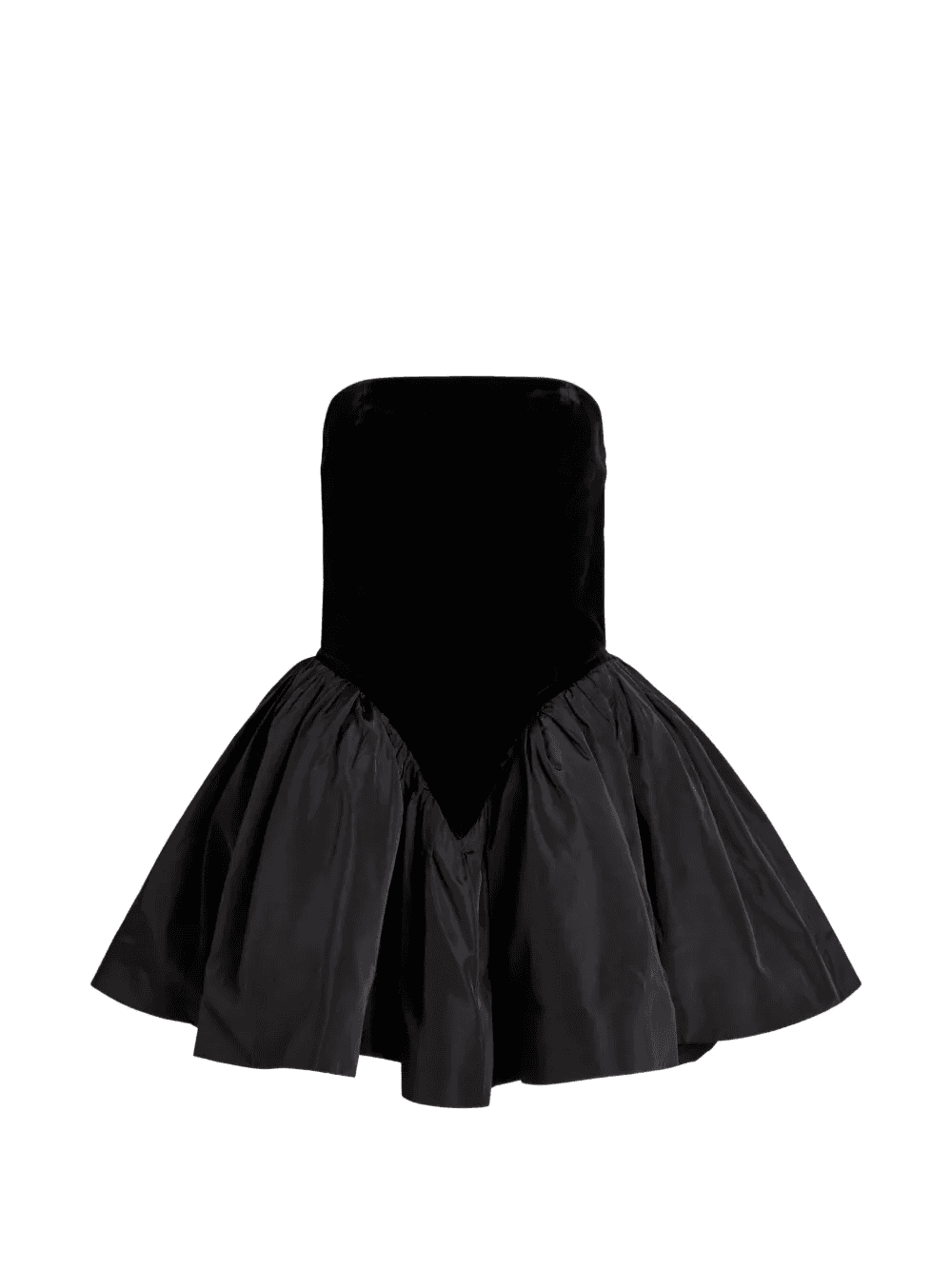 Atlas velvet strapless dress - Image 1