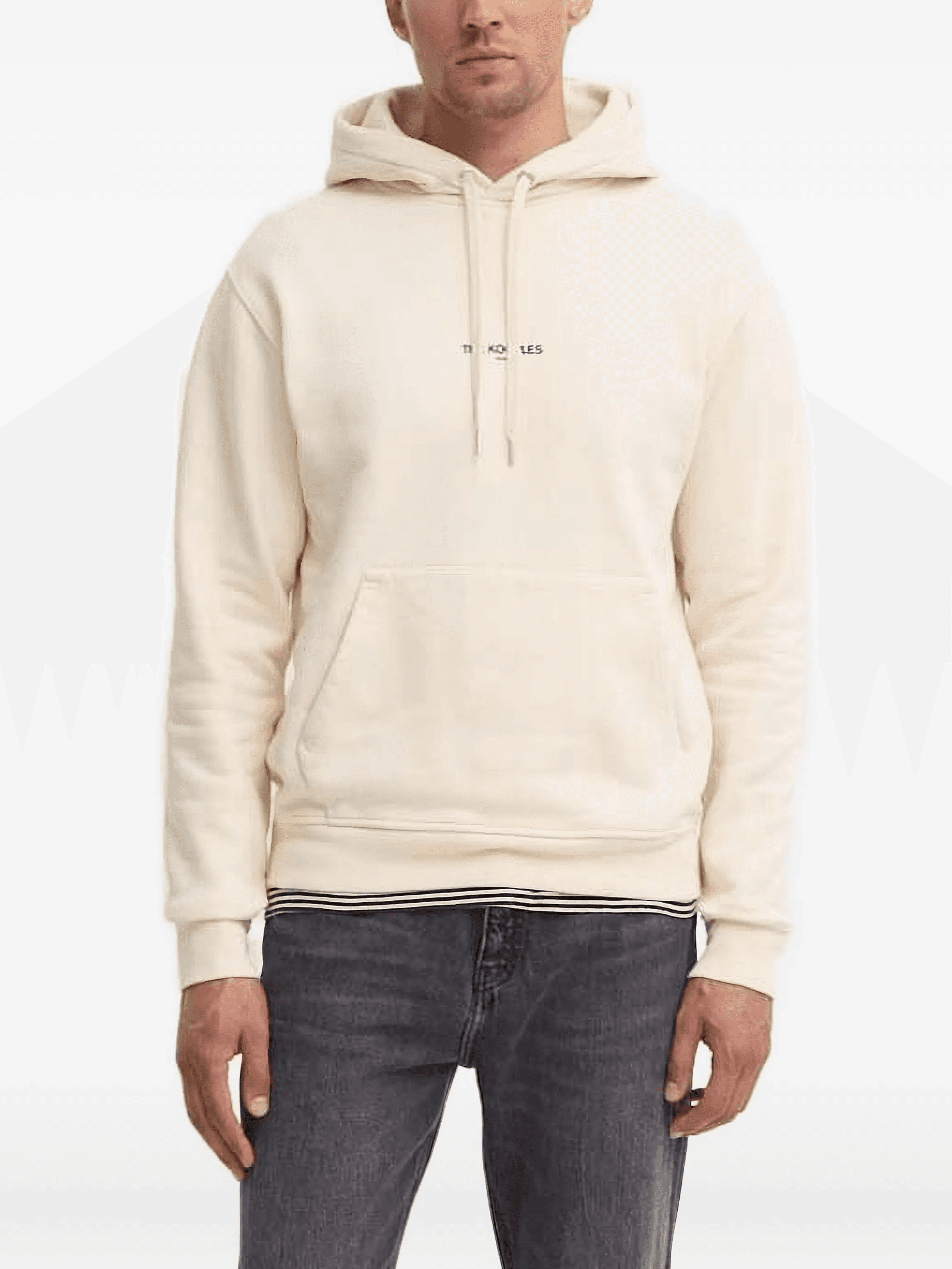 logo-print hoodie - Image 1