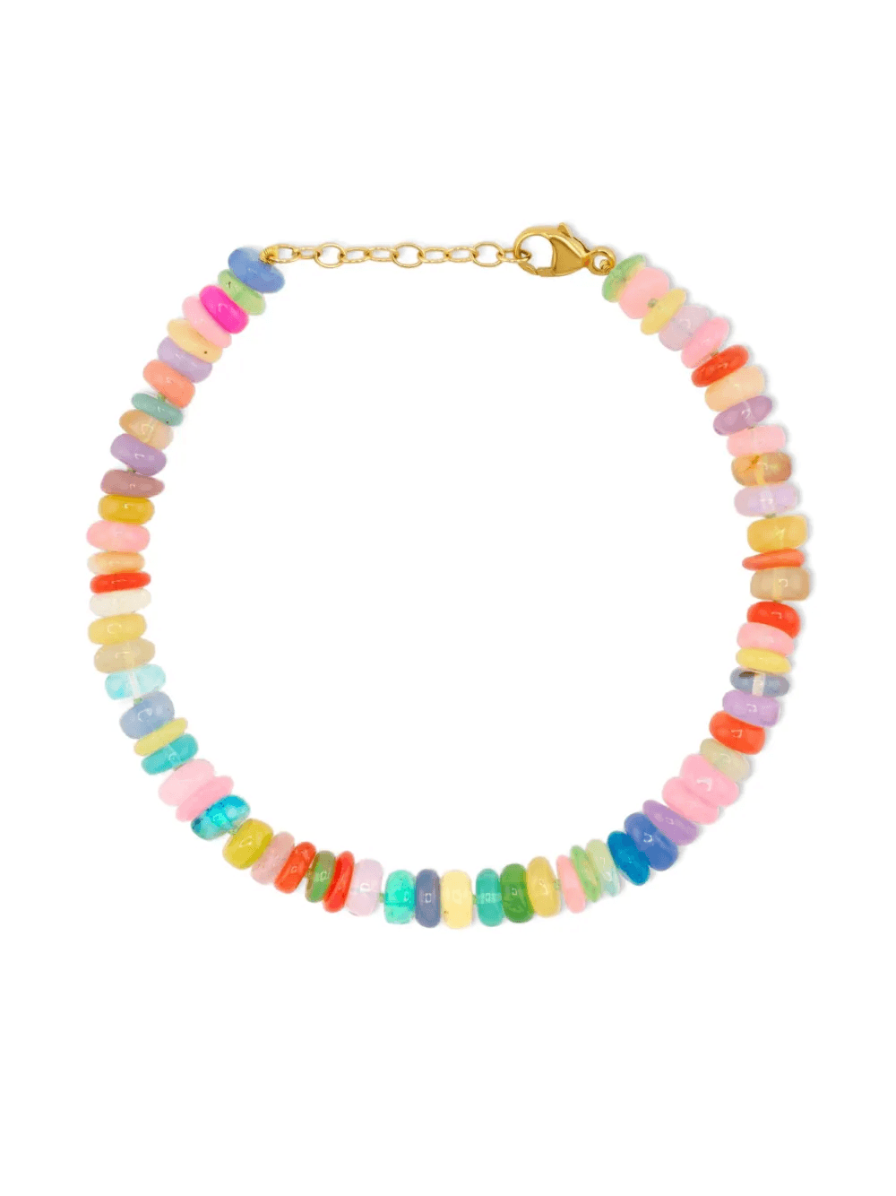14kt yellow gold Soleil Jumbo Rainbow opal bracelet - Image 1