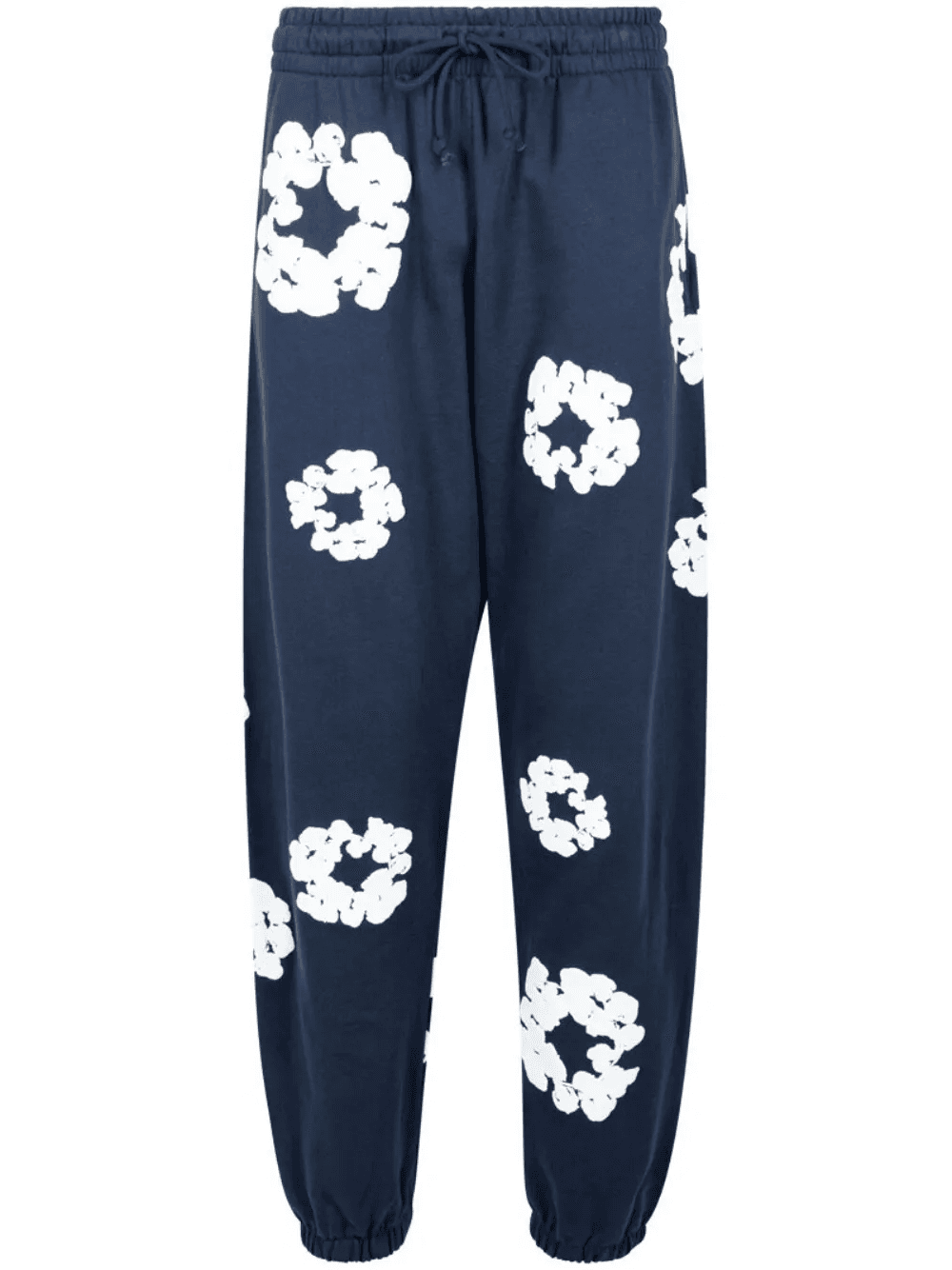 Cotton Wreath-print track pants - Image 1
