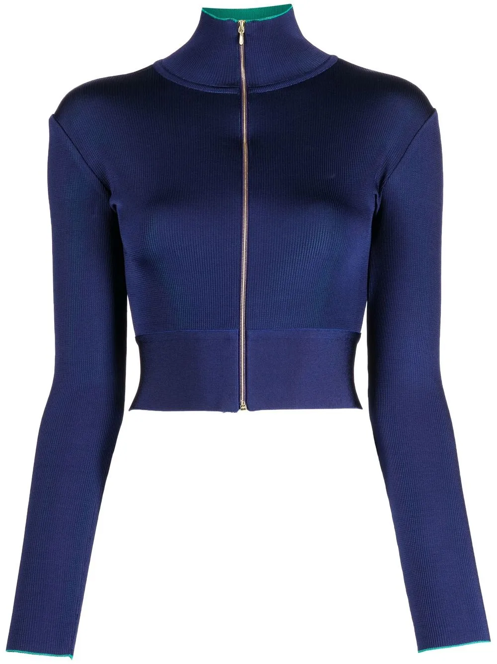 double faced knit cardigan - Image 1