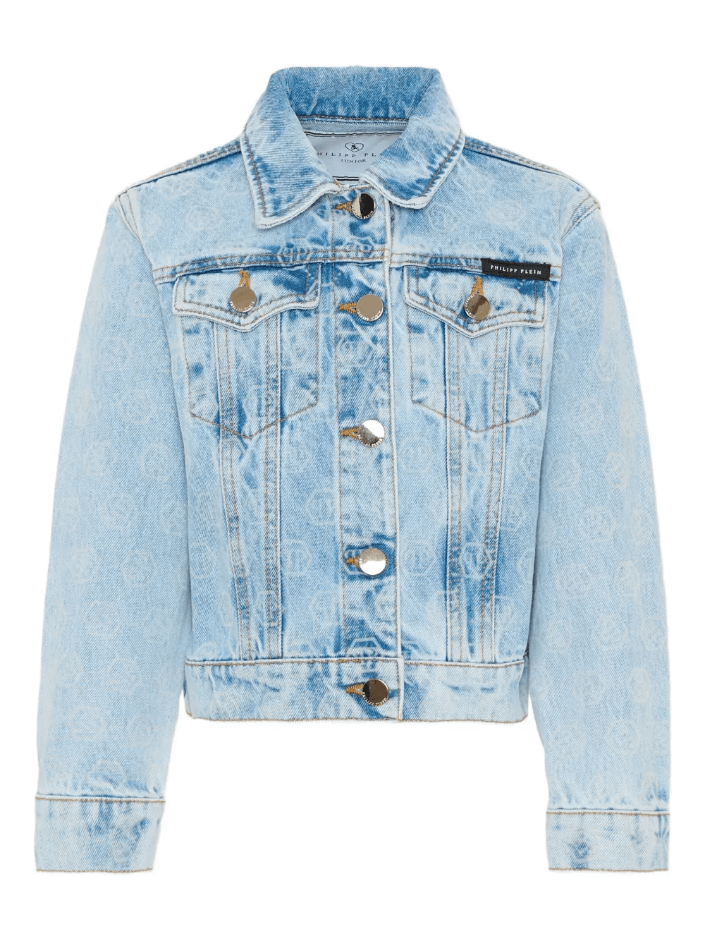 buttoned denim jacket - Image 1