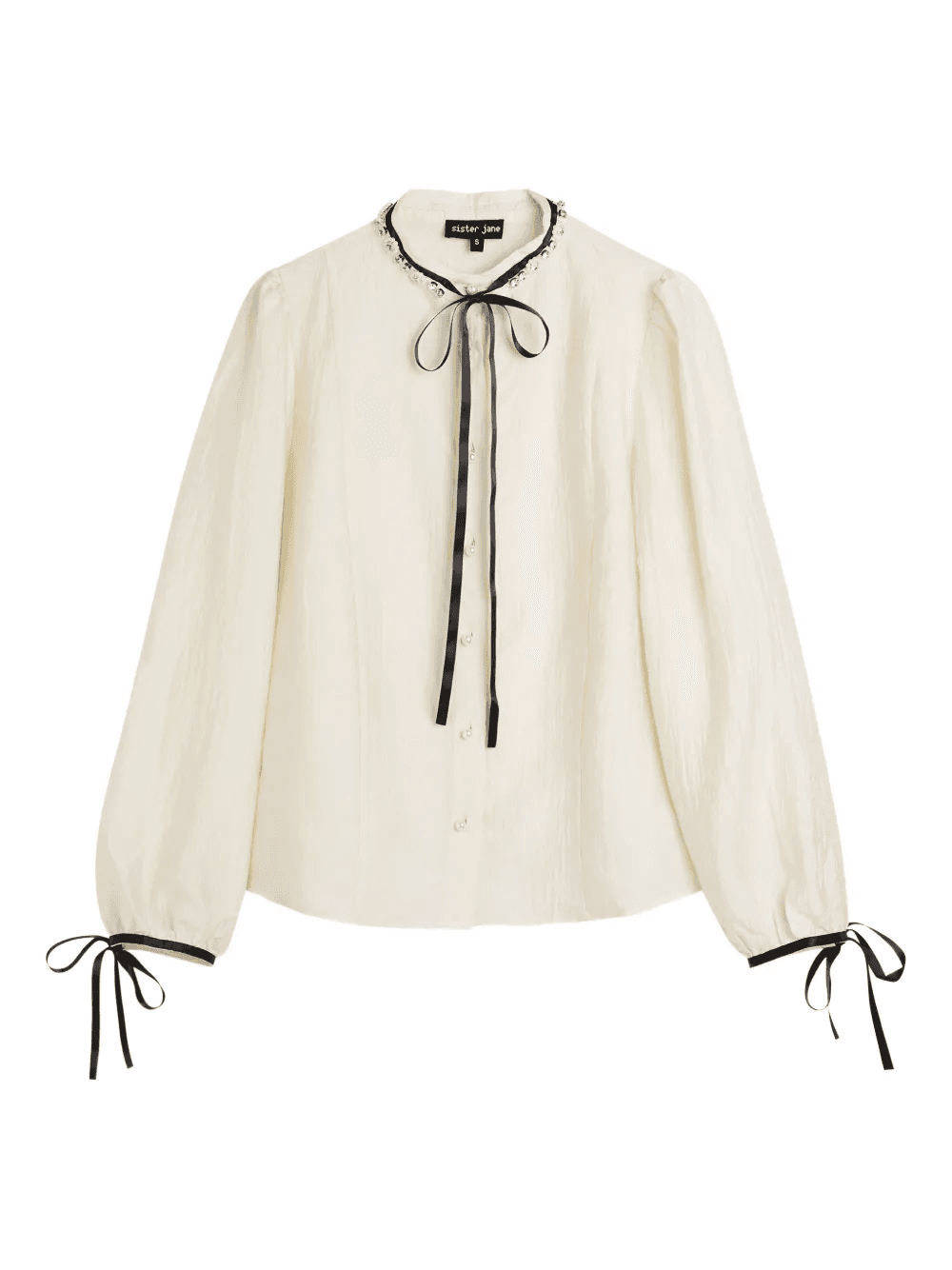 Encore crystal-embellished blouse - Image 1