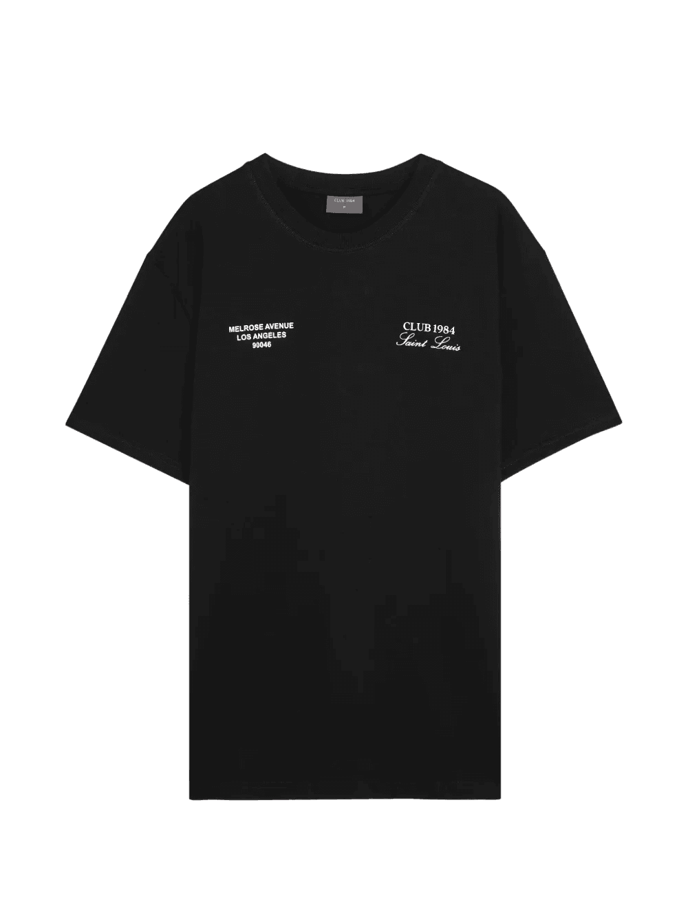 text-print T-shirt - Image 1