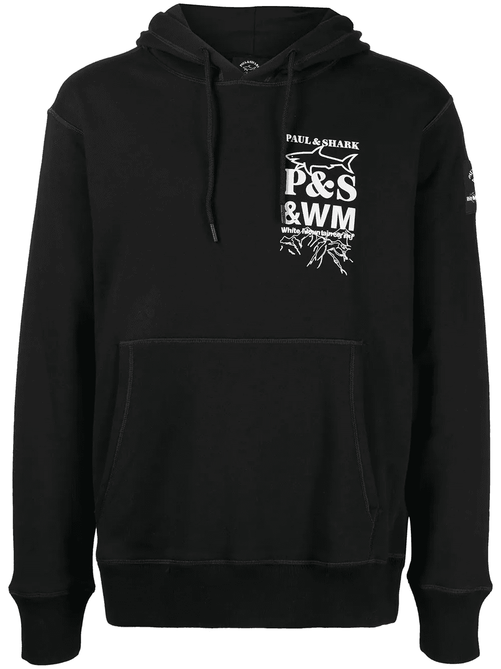 logo-print cotton hoodie - Image 1
