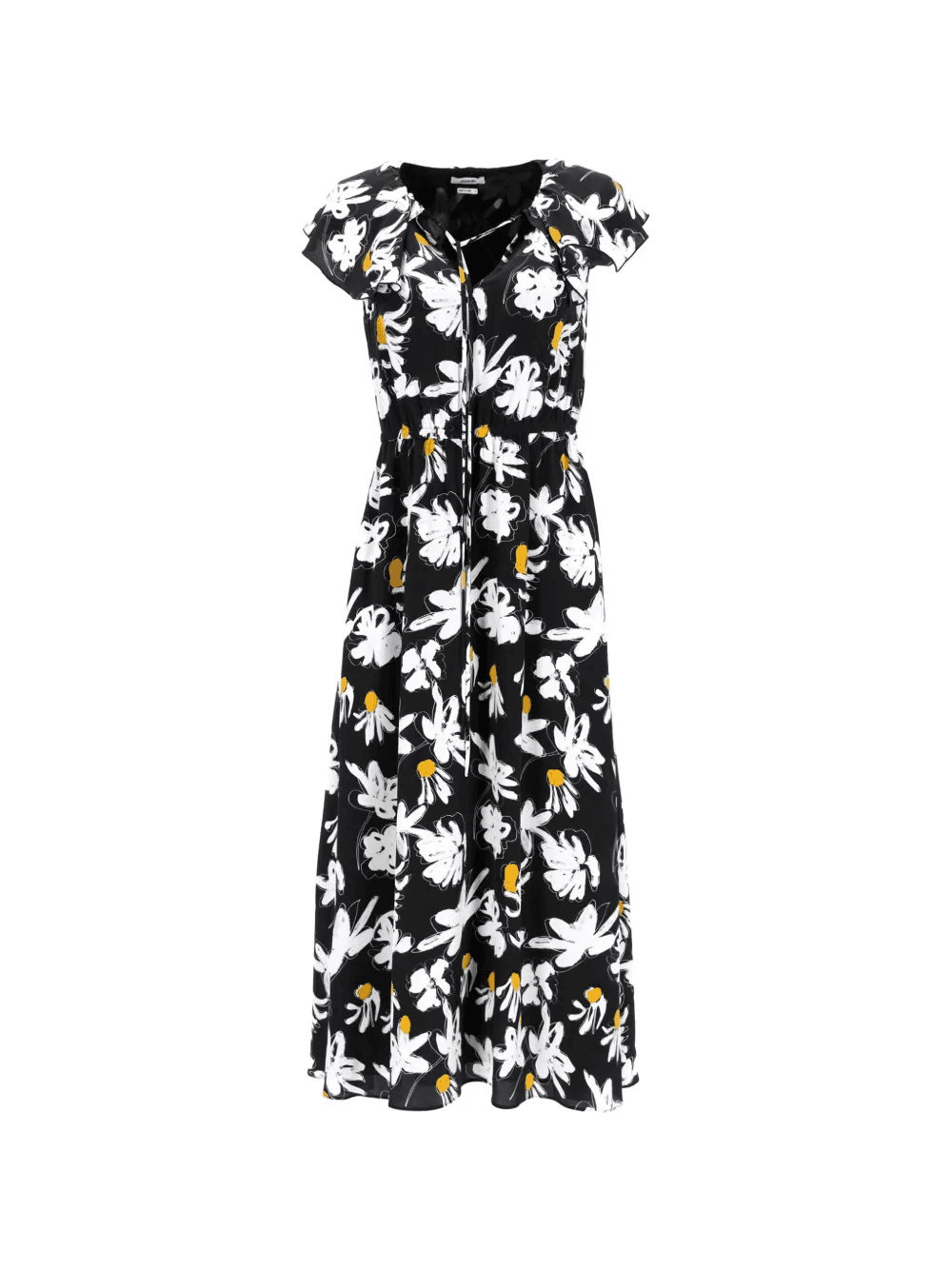 floral-print midi dress - Image 1