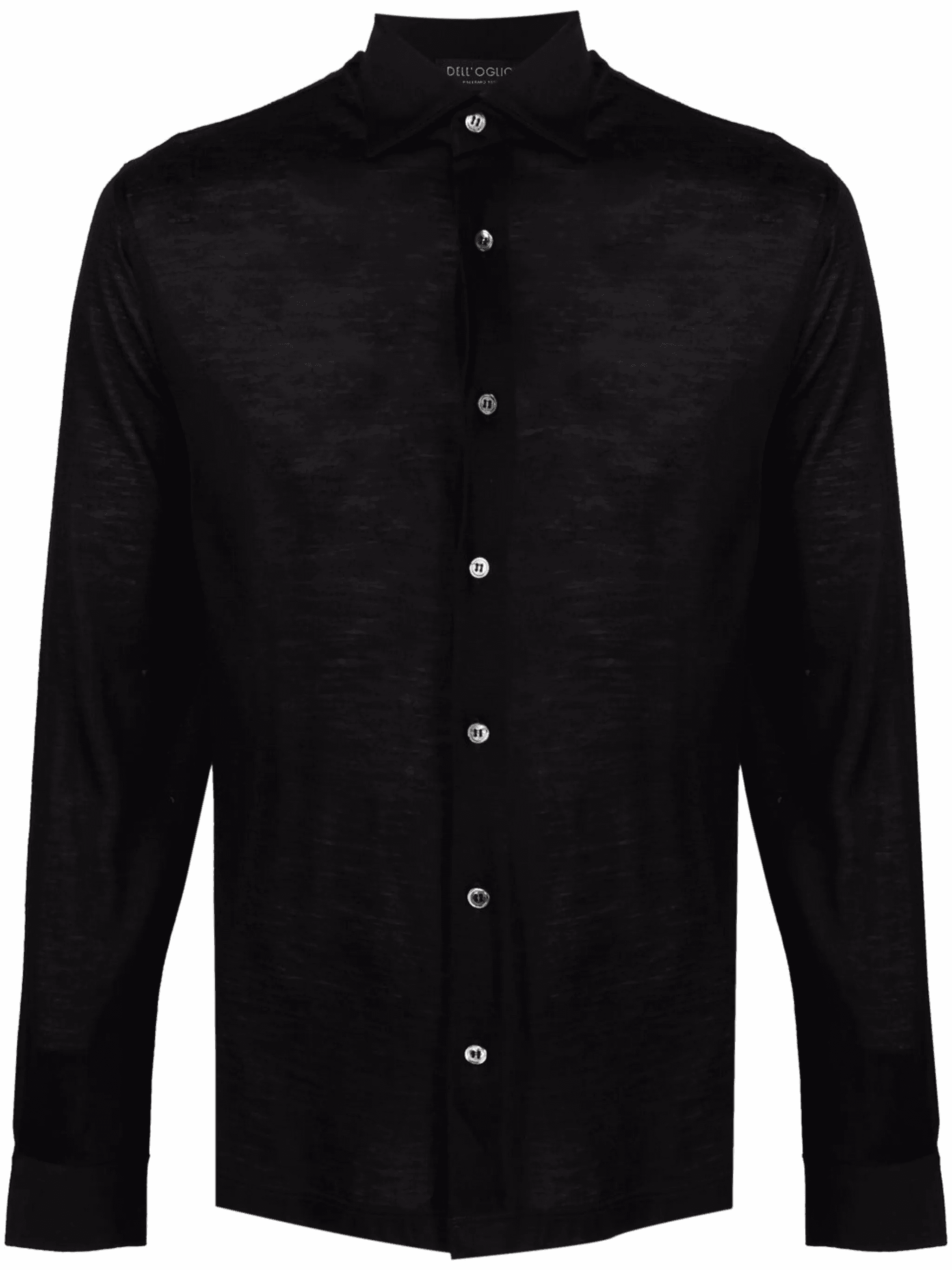 fine-knit long-sleeve shirt - Image 1