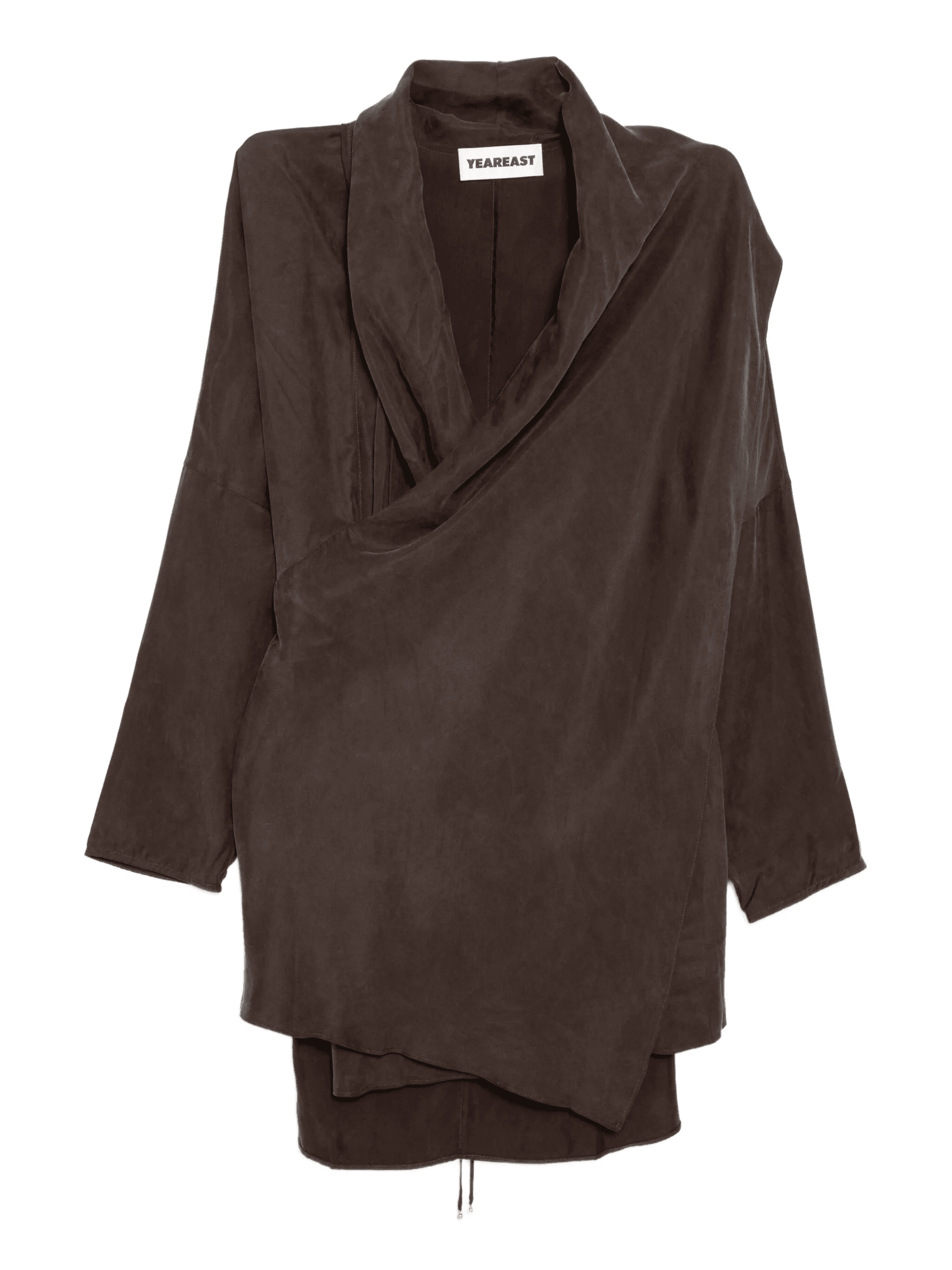 asymmetric wrap blouse - Image 1