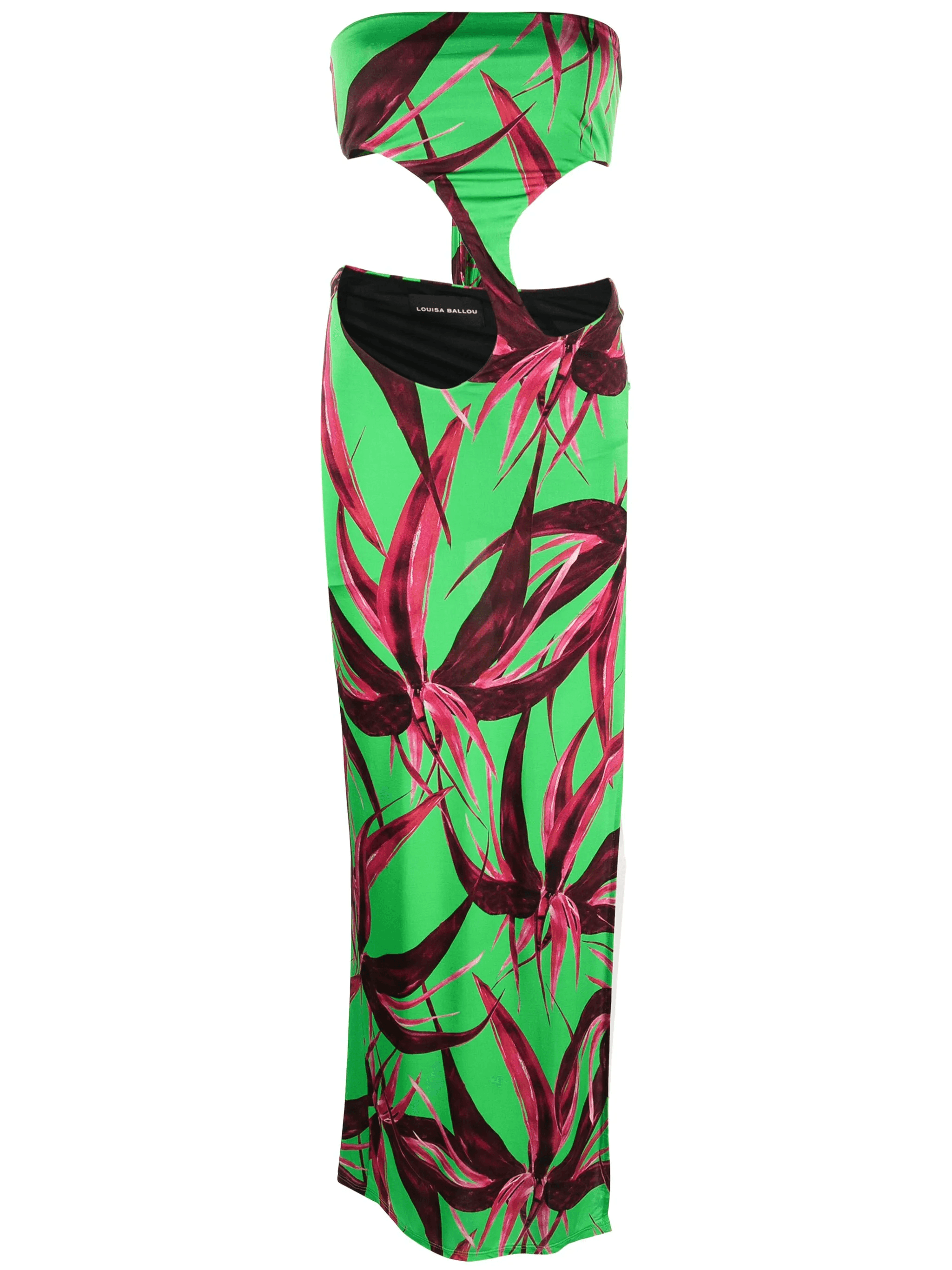 Carve cut-out strapless dress - Image 1