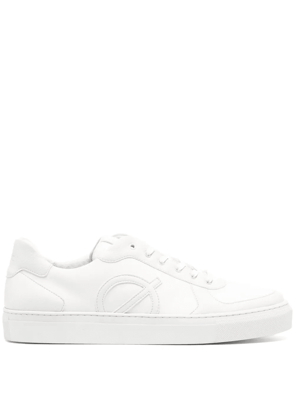Classic logo-patch sneakers - Image 1