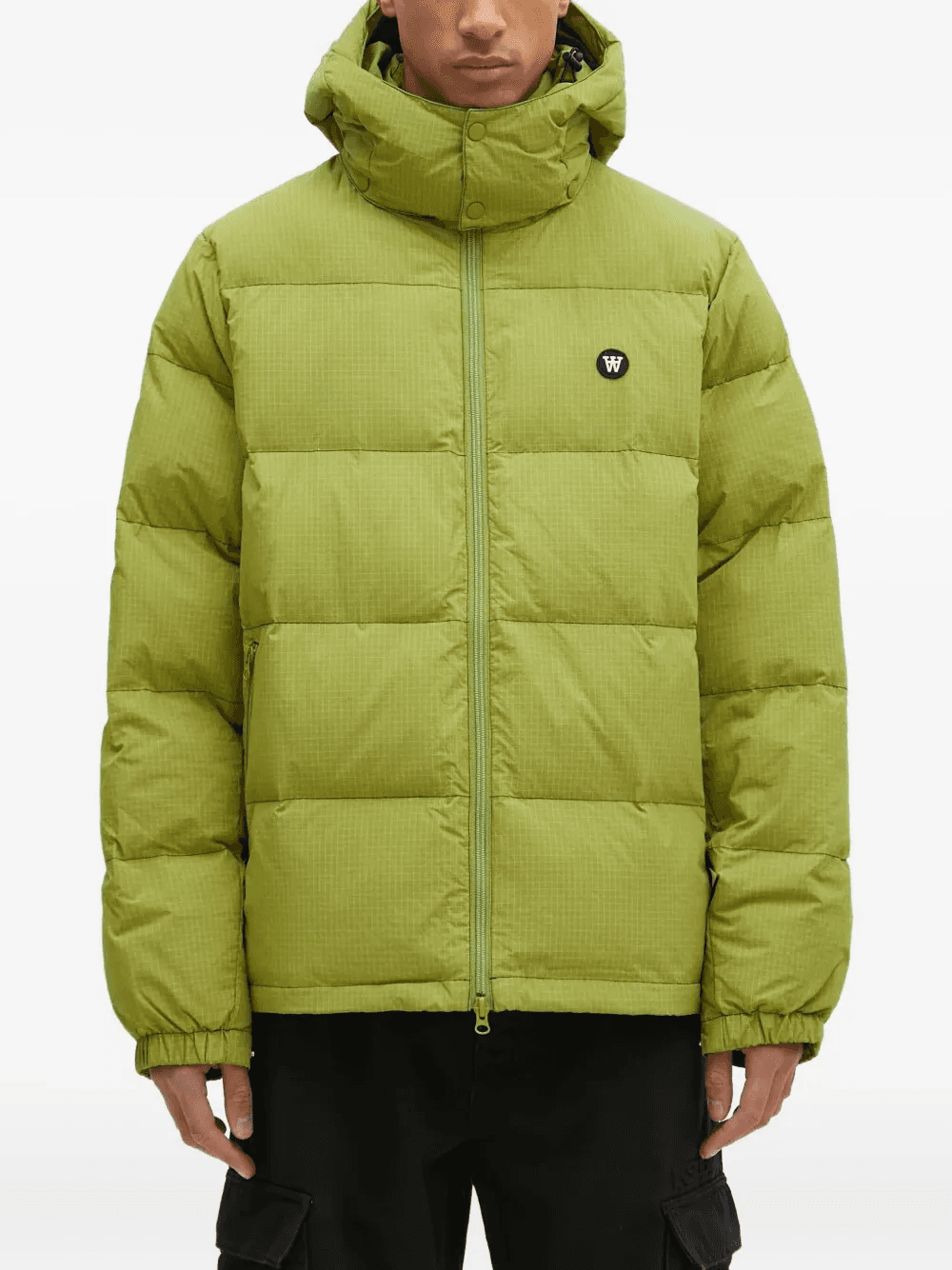 hooded ripstop puffer jacket - Image 1