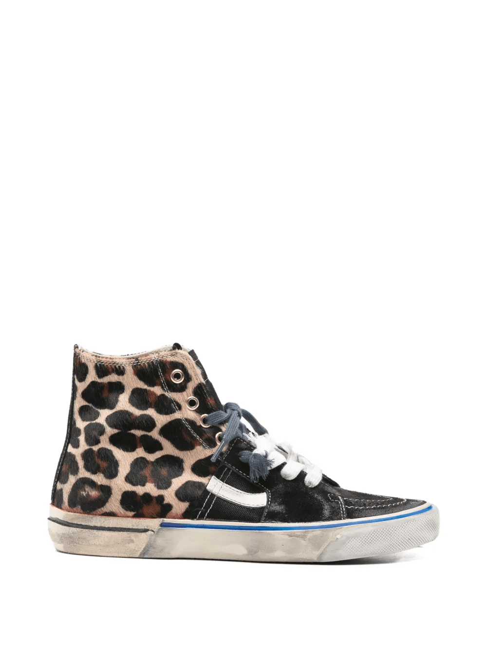 Caly Star leopard high-top sneakers - Image 1
