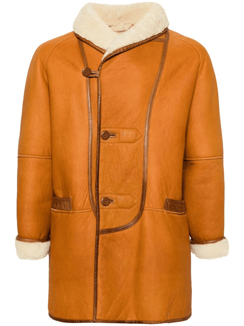 1980s single-breasted coat - Image 1